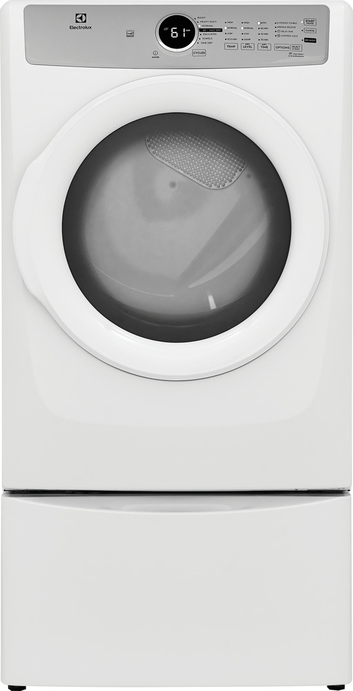 Electrolux 8-cu ft Stackable Vented Electric Dryer (White) ENERGY STAR ...