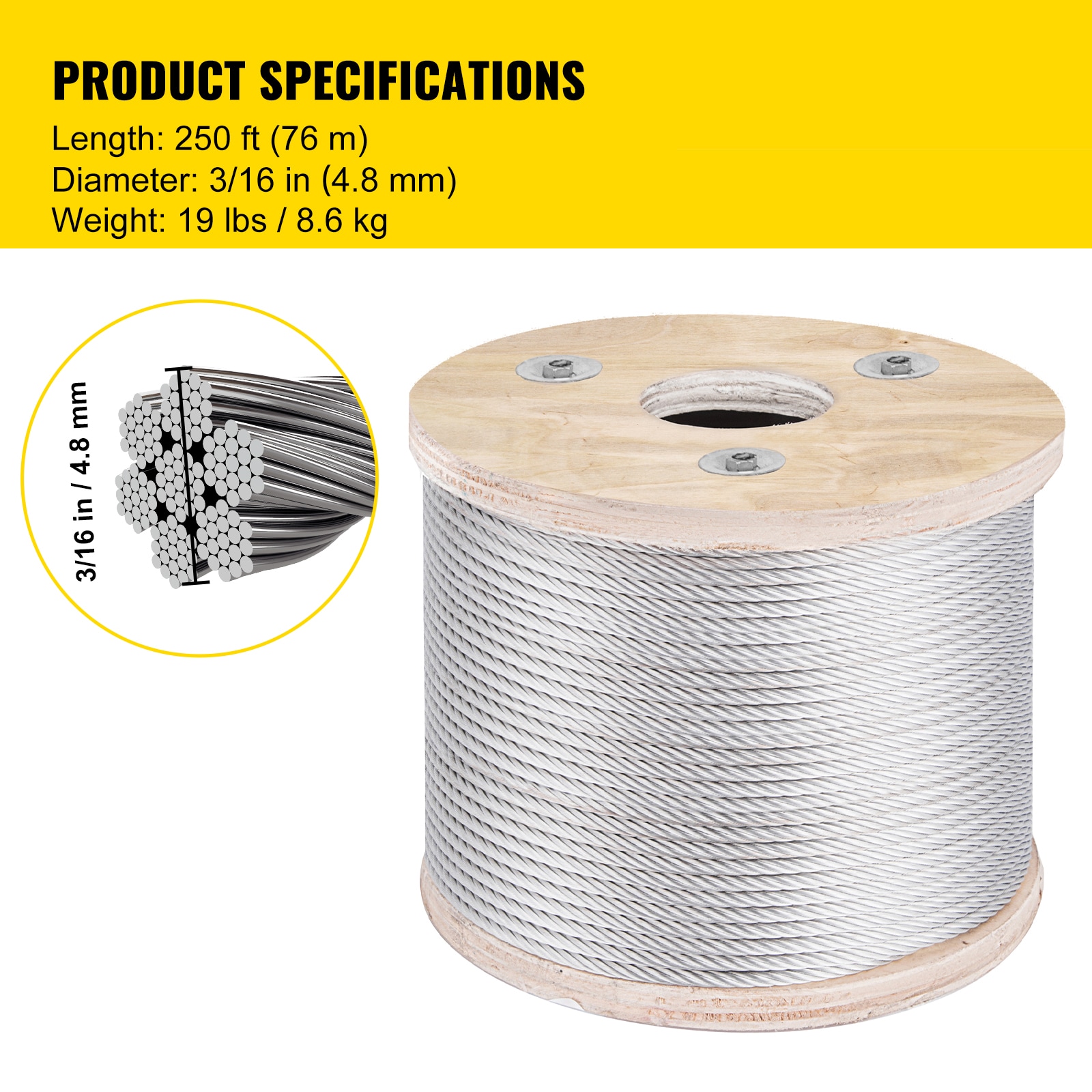 VEVOR SCGSS7X19-4.01639V0 Deck-Tools-Accessories - View #7