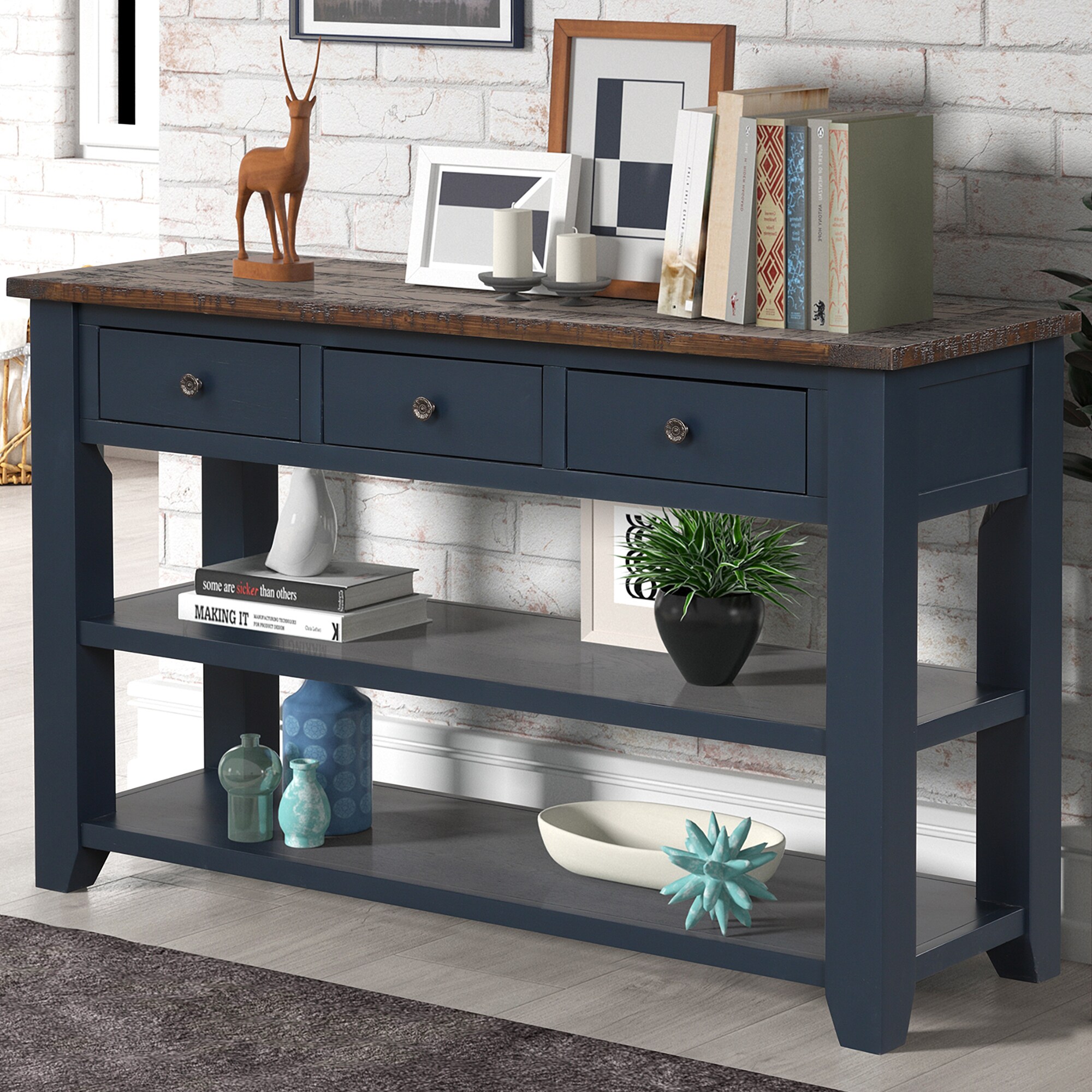LOVMOR SF-R-W120246667 Console-Sofa-Tables - View #3