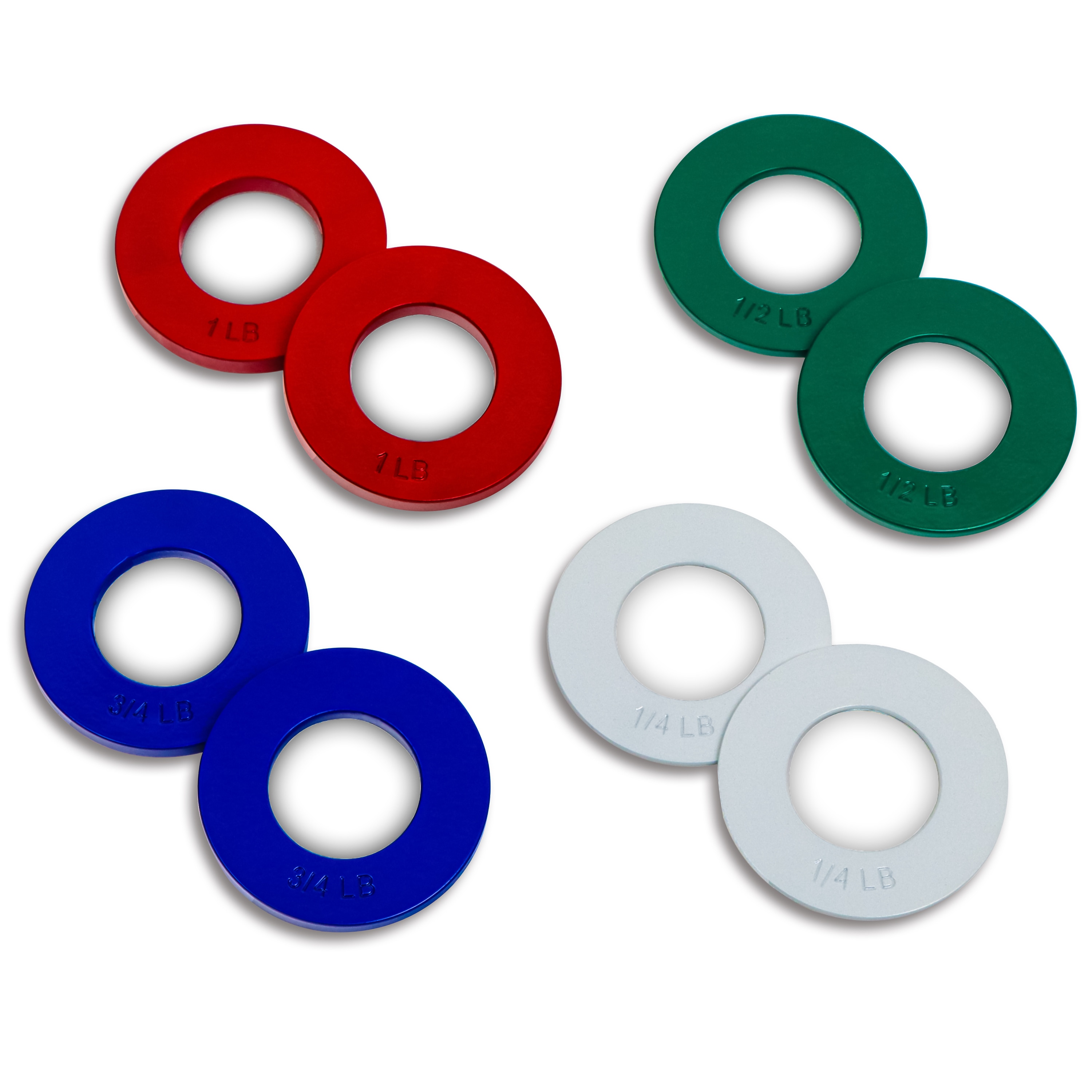 Trademark Innovations Standard 5.2-lbs. Weight plates #WGT-PLATES-8X