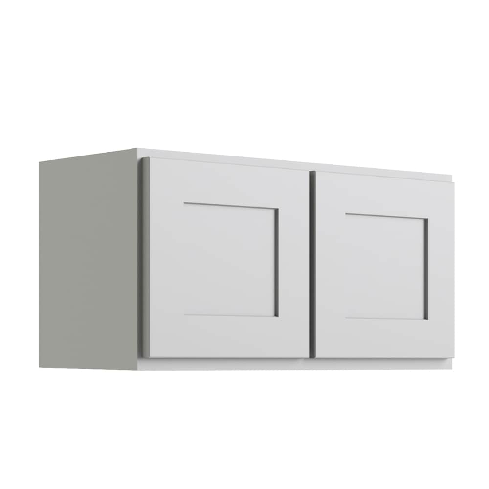 RELIABILT L03-3024 Parkstone 30-in W x 24-in H x 12-in D Gray Wall Fully assembled Plywood Cabinet Shaker)