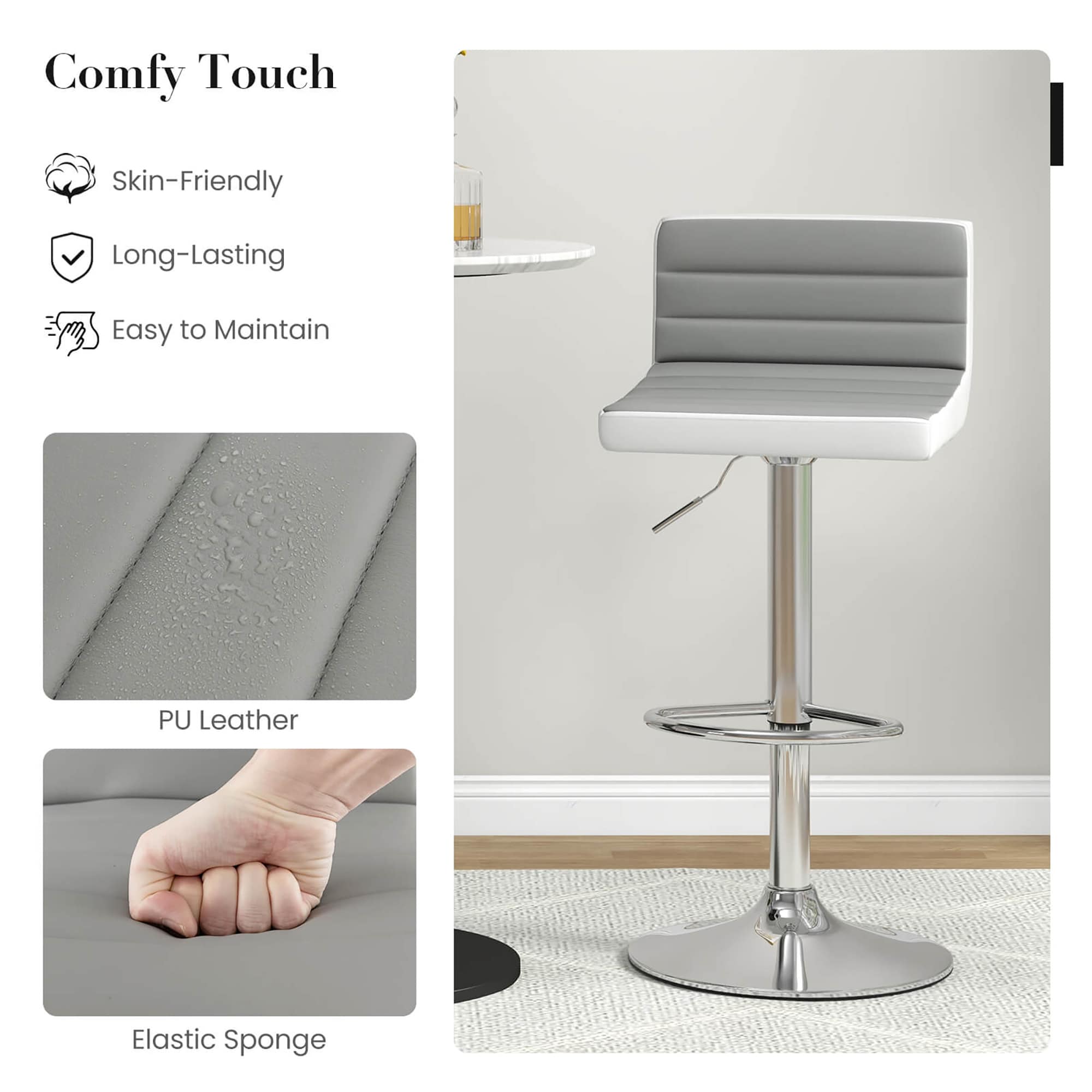 Costway SXL00003 stools - View #4