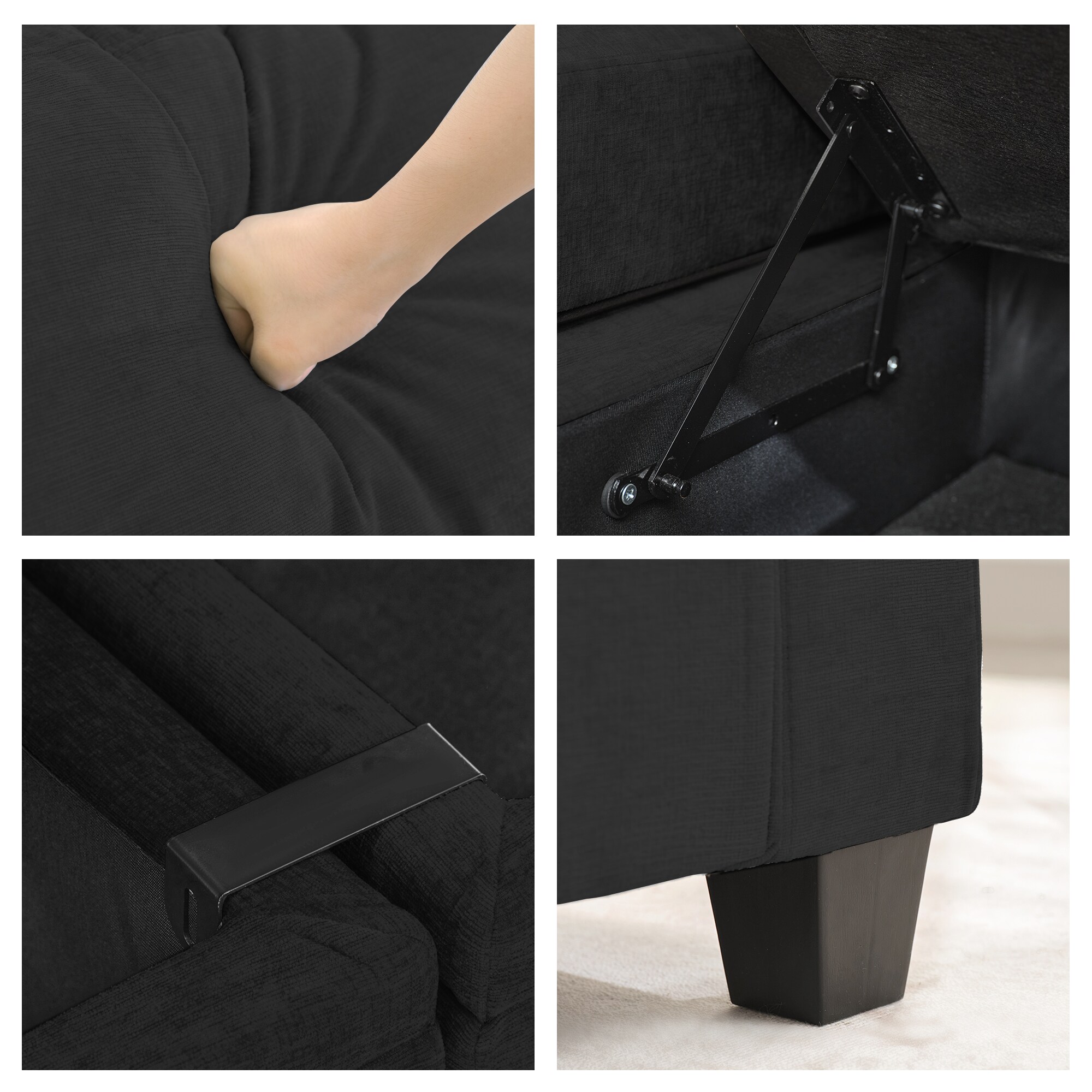 VOUA SAF-XNECW3-BL1 Sofas-Loveseats - View #5