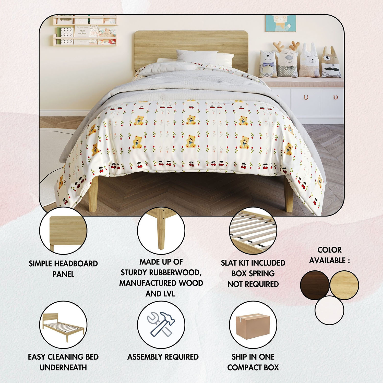 CasePiece C262TPL-NOK-WD beds - View #7