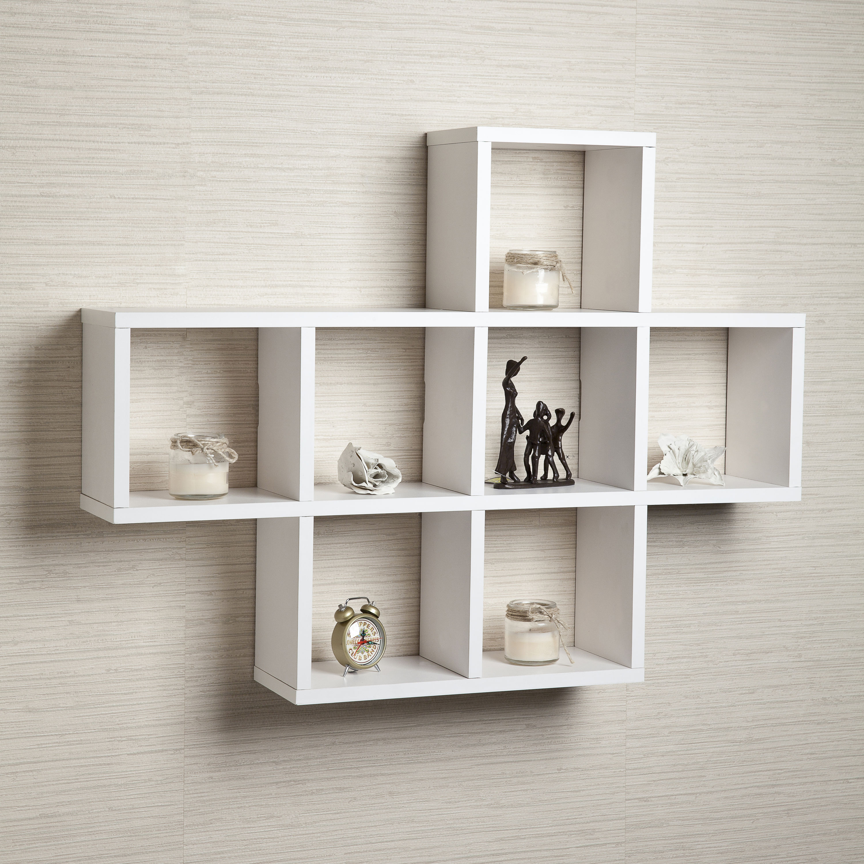 Danya B. XF11056WH Wall-Mounted-Shelving - View #6