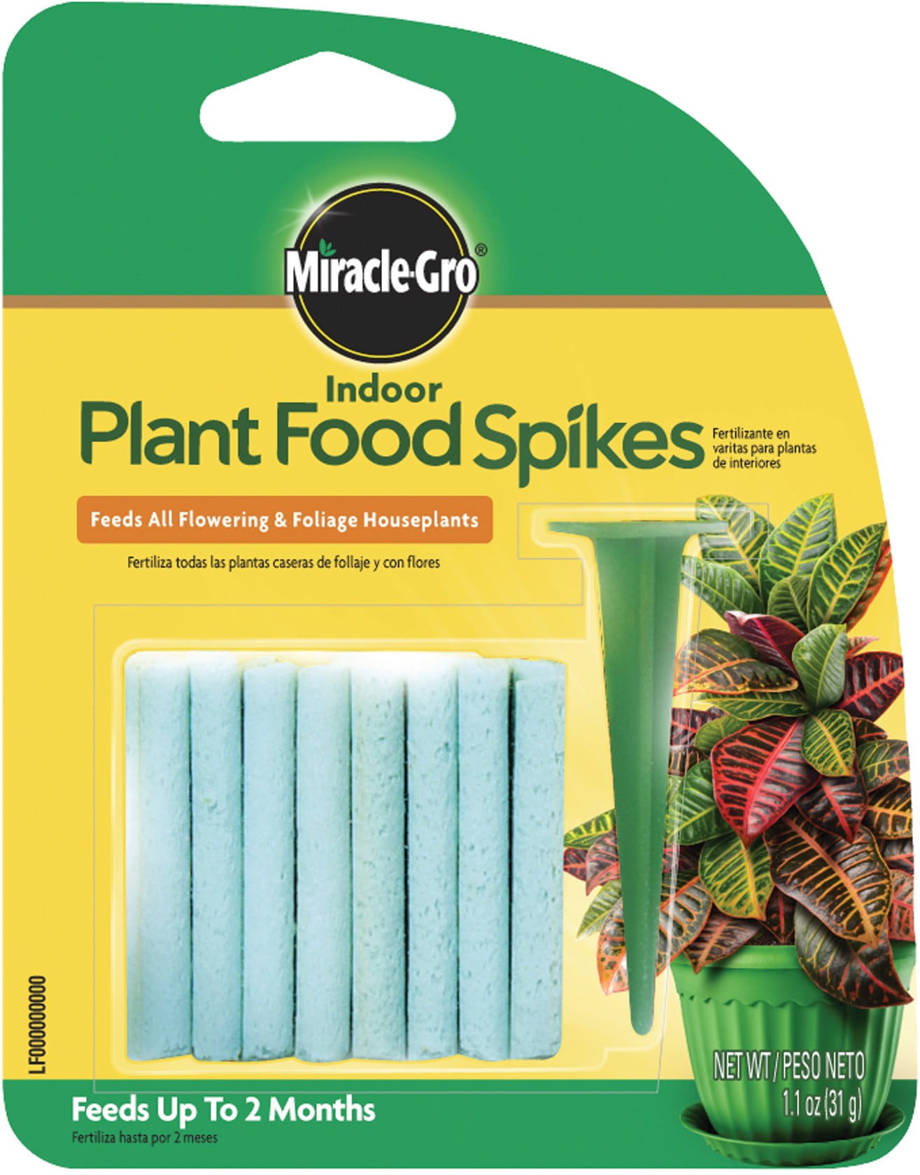 Miracle-Gro Spikes 24-Count Indoor Plant Food in the Plant Food department  at