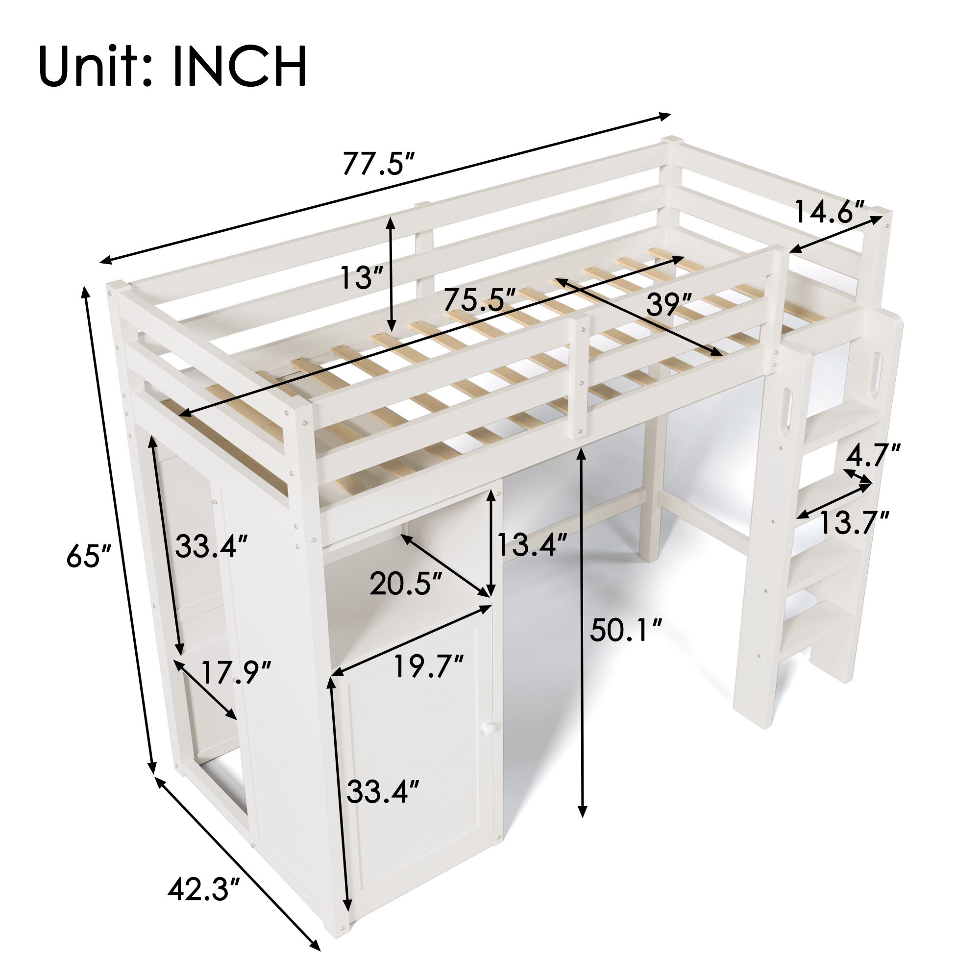 Yiekholo LL-1825AAK Bunk-Beds - View #4