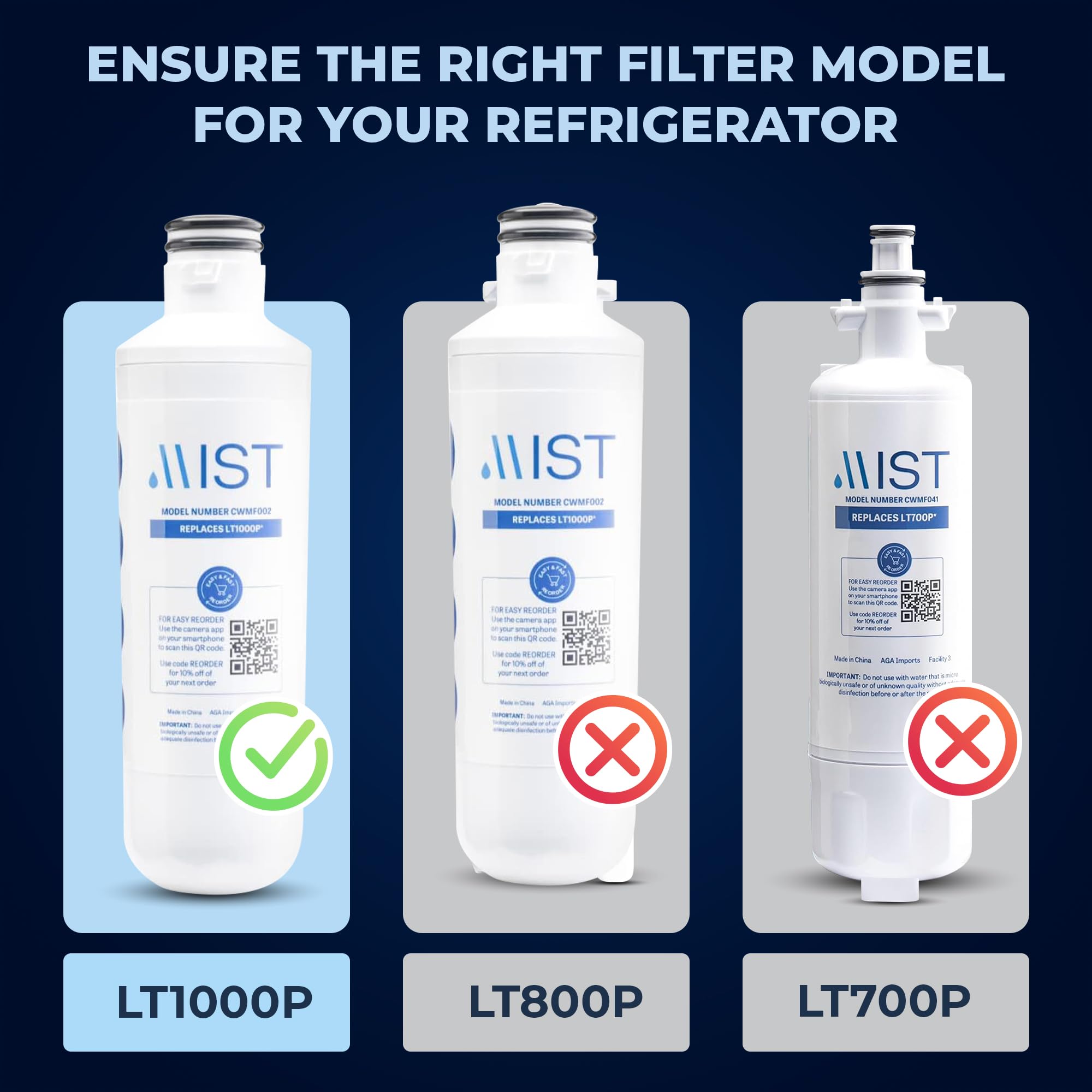Mist CWMF002 Refrigerator-Water-Filters - View #2