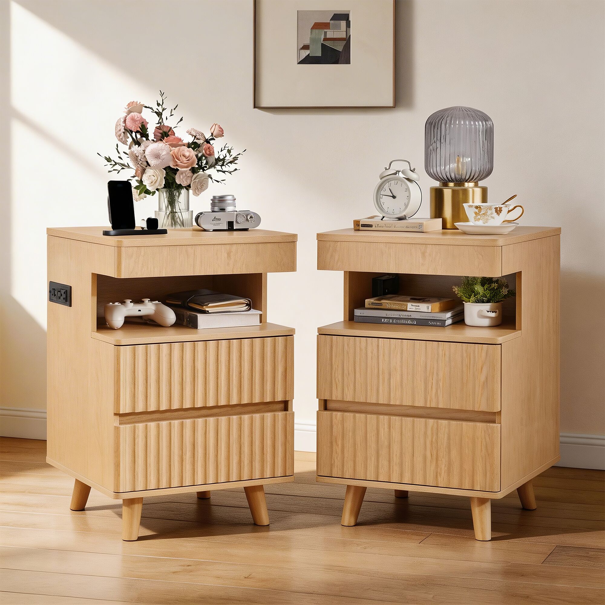 Homy Casa NS5368-2D1S-MD-OK dressers - View #3
