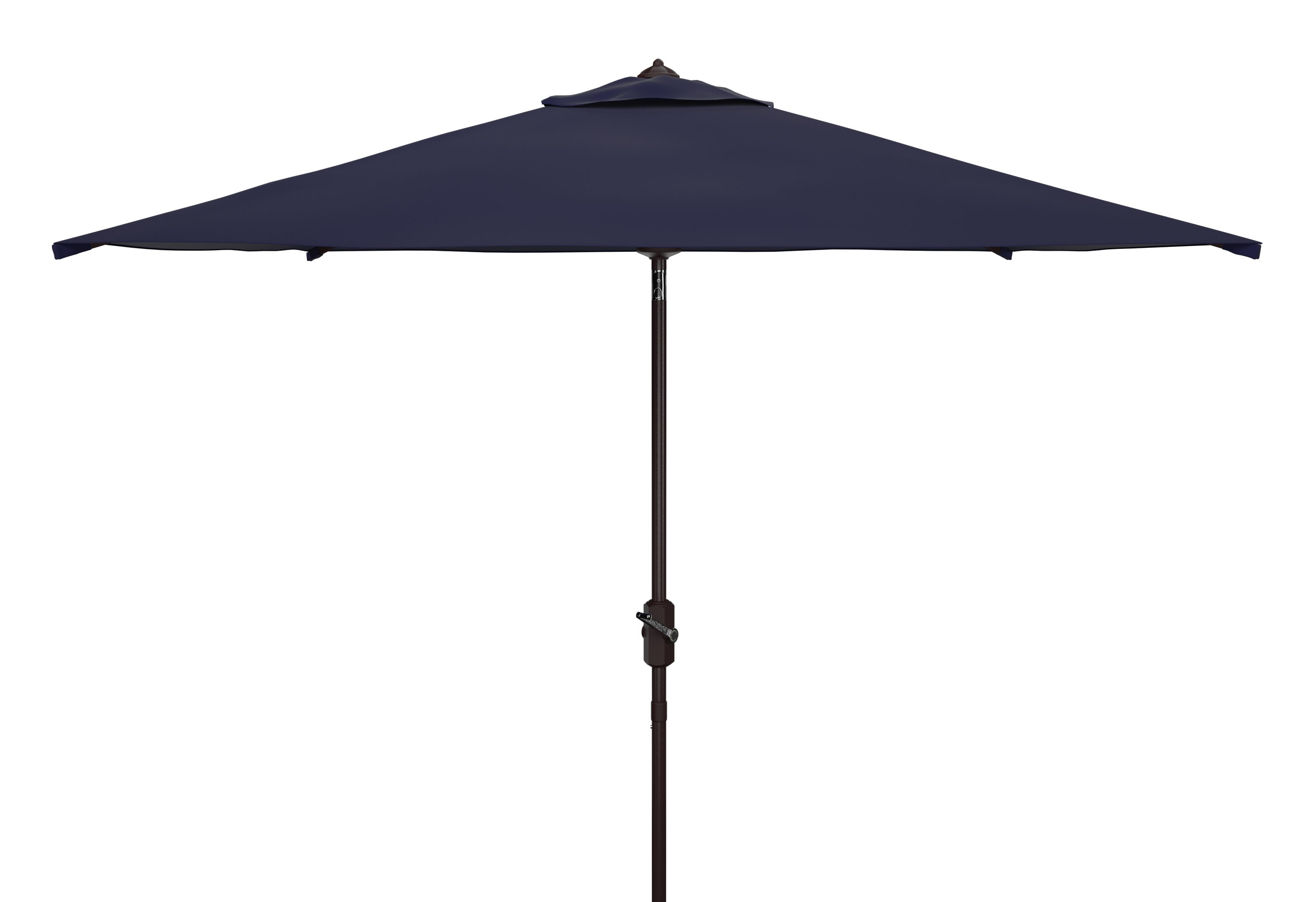 Safavieh PAT8301C 9.84-Feet Aluminum Navy Auto-tilt Market Patio Umbrella