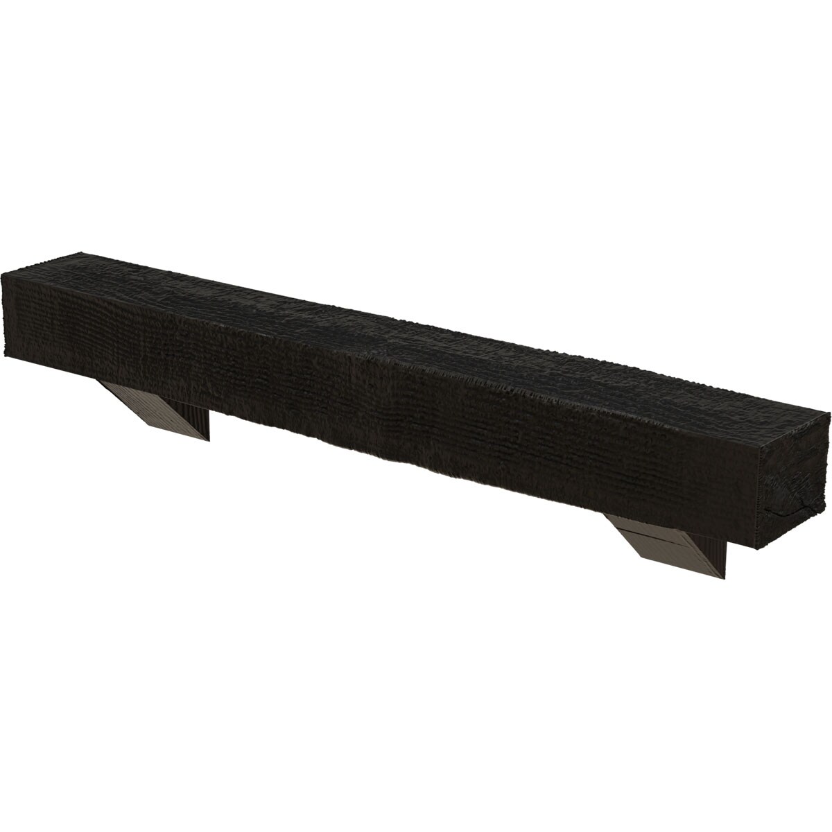 Ekena Millwork MANURS04X08X72BKBC Mantel-Shelves - View #3