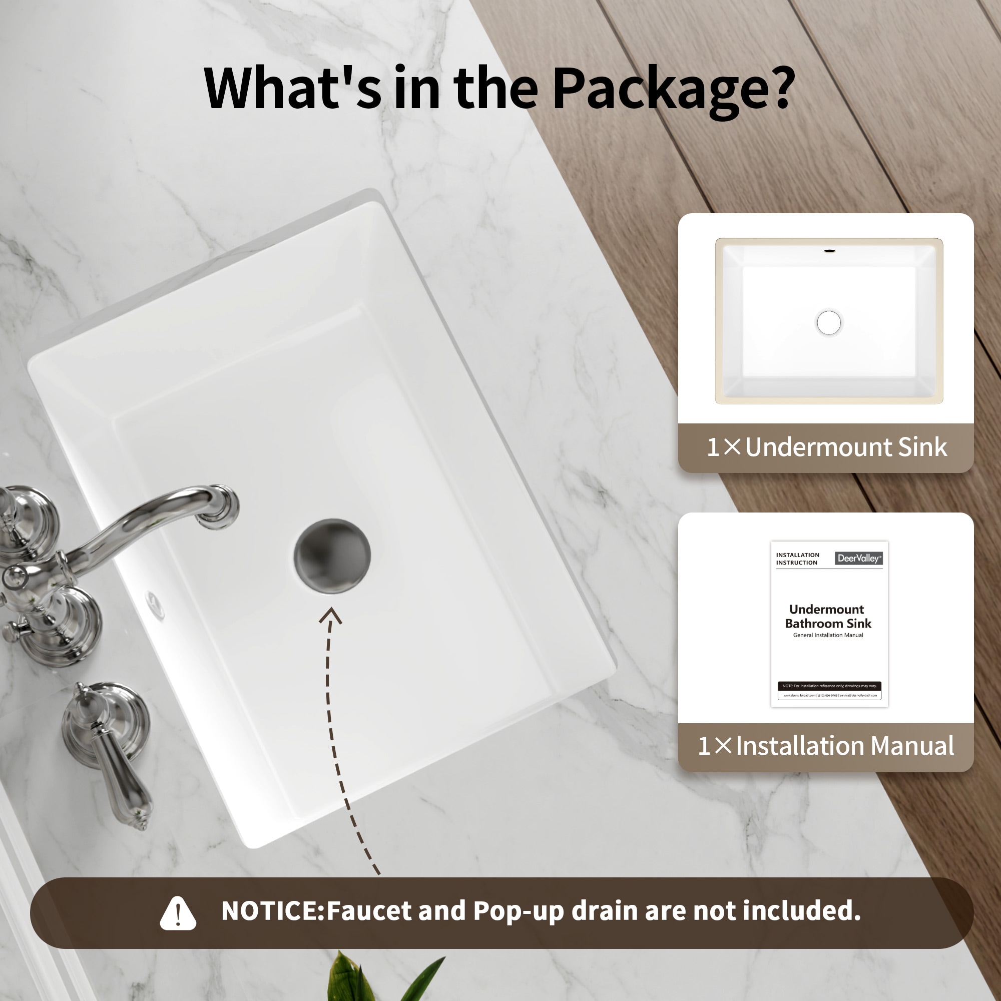 DeerValley DV-1U0477 Bath-Sink - View #14
