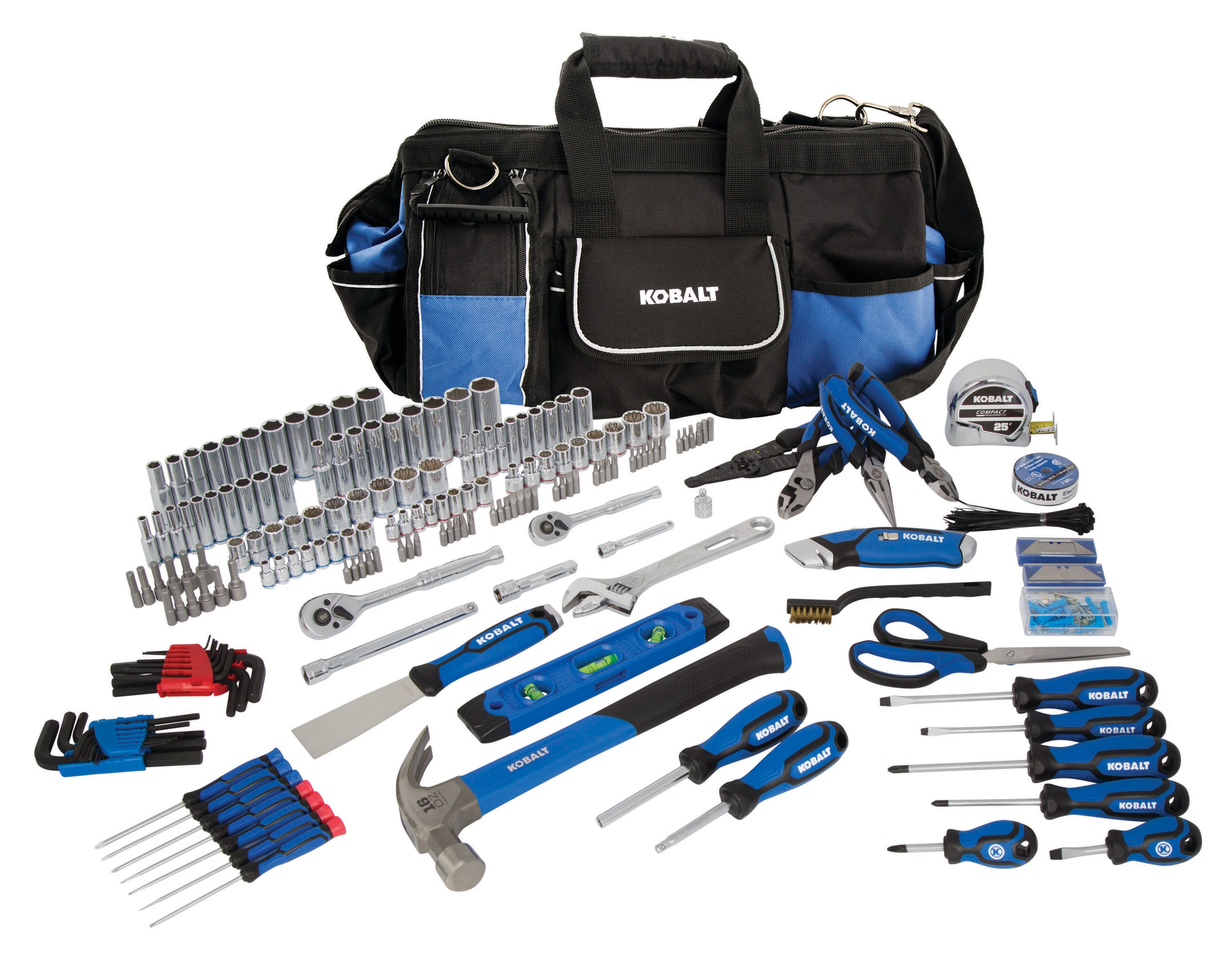 BLACK+DECKER 35-Piece Household Tool Set with Soft Case in the
