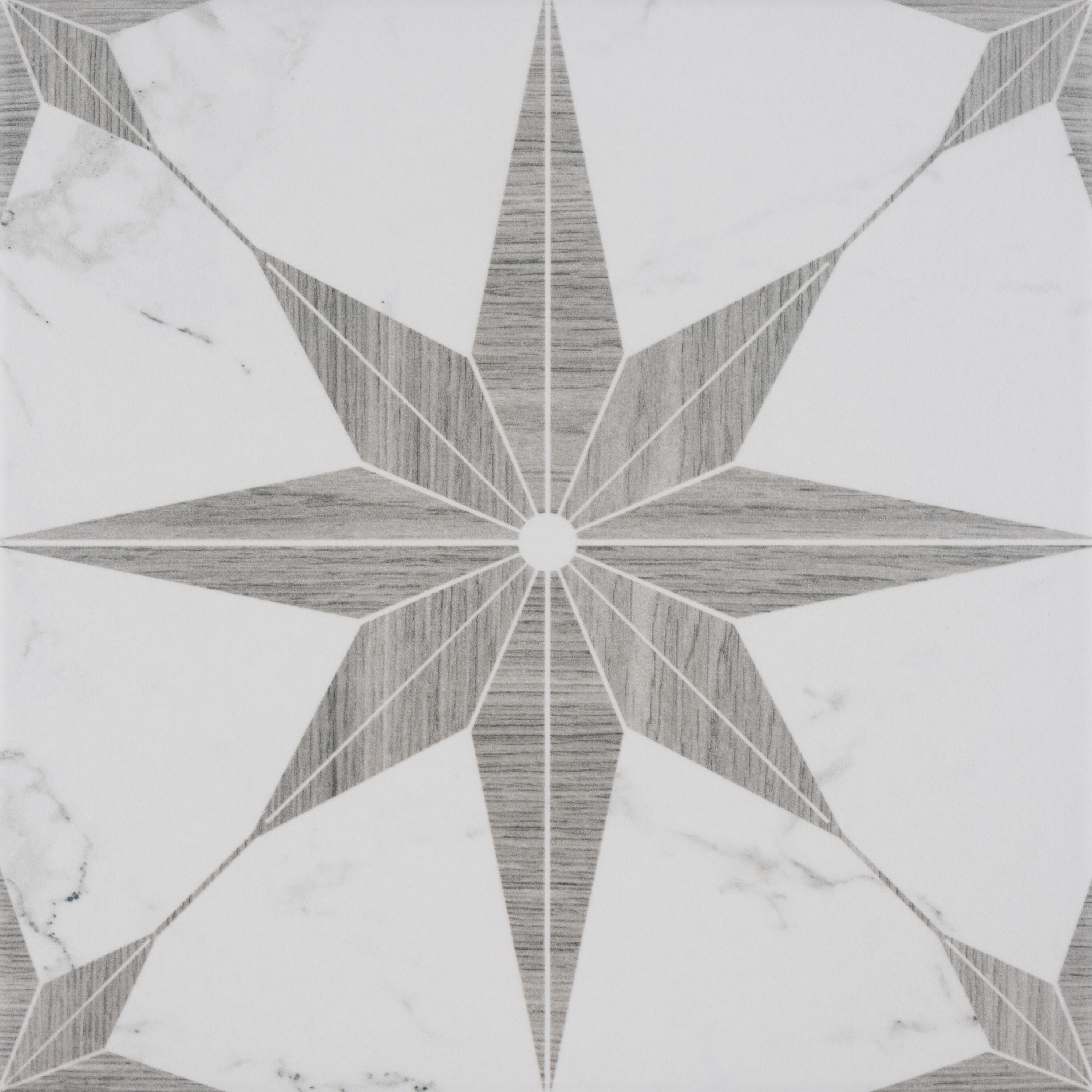 Affinity Tile Llama Silver Smoke 10-in x 10-in Matte Porcelain Marble ...