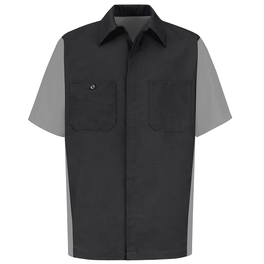 Red Kap SY20CG SS XL Men's X-large Poplin Short sleeve Uniform Work Shirt