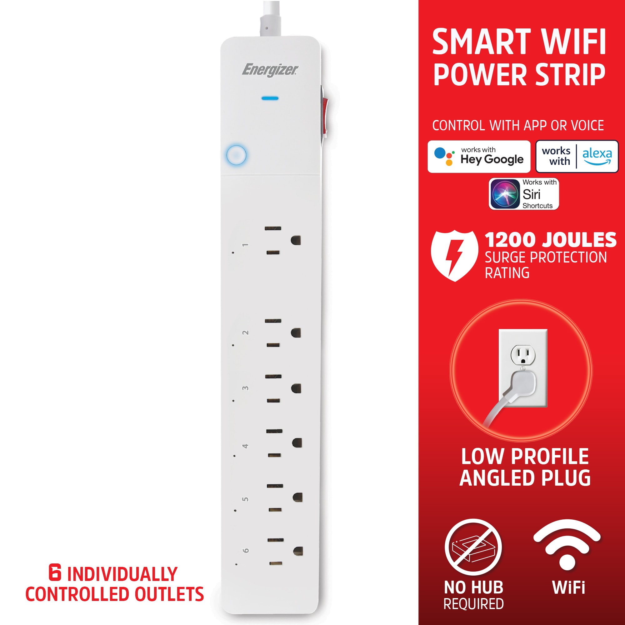 Energizer EIS3-1004-WHT Surge-Protectors - View #5