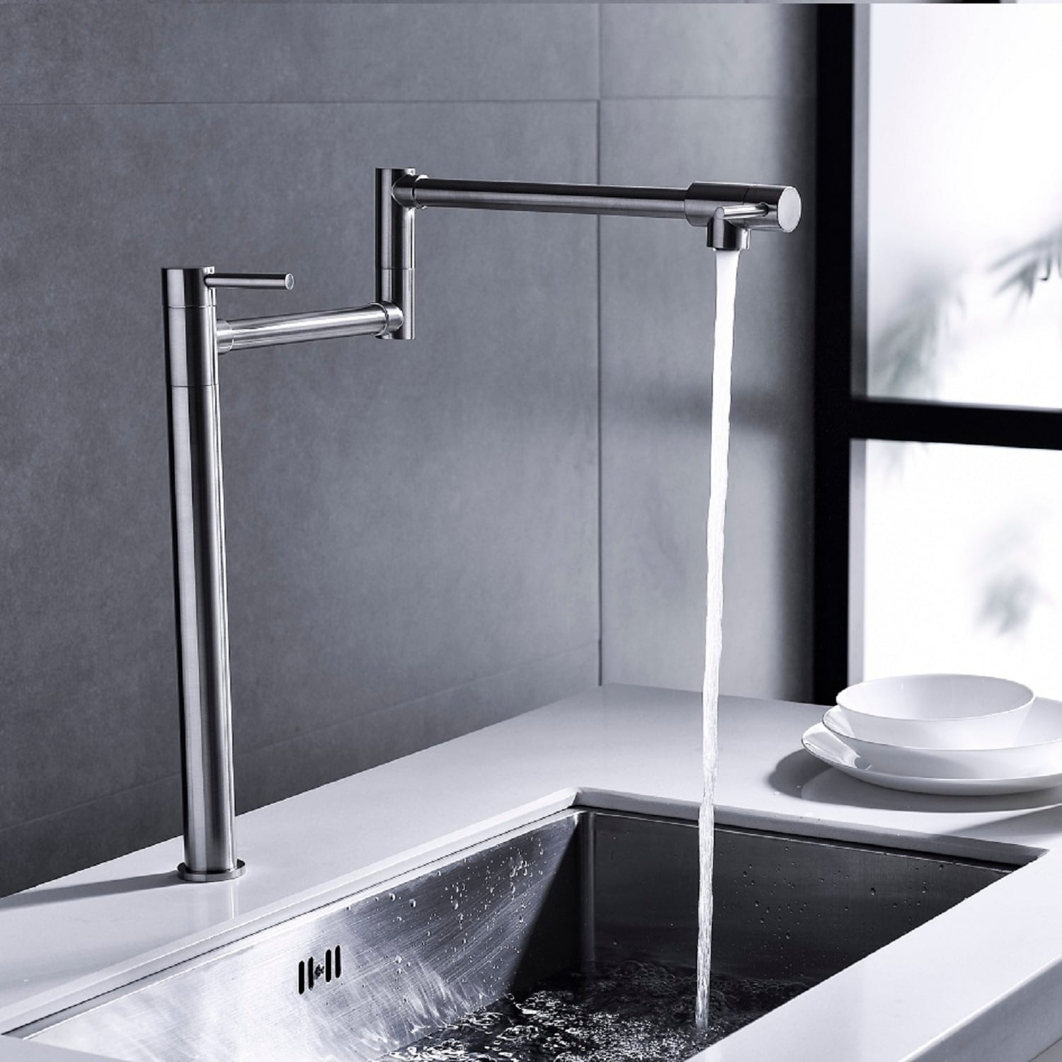 WELLFOR DTG-20BN Kitchen-Faucets - View #5