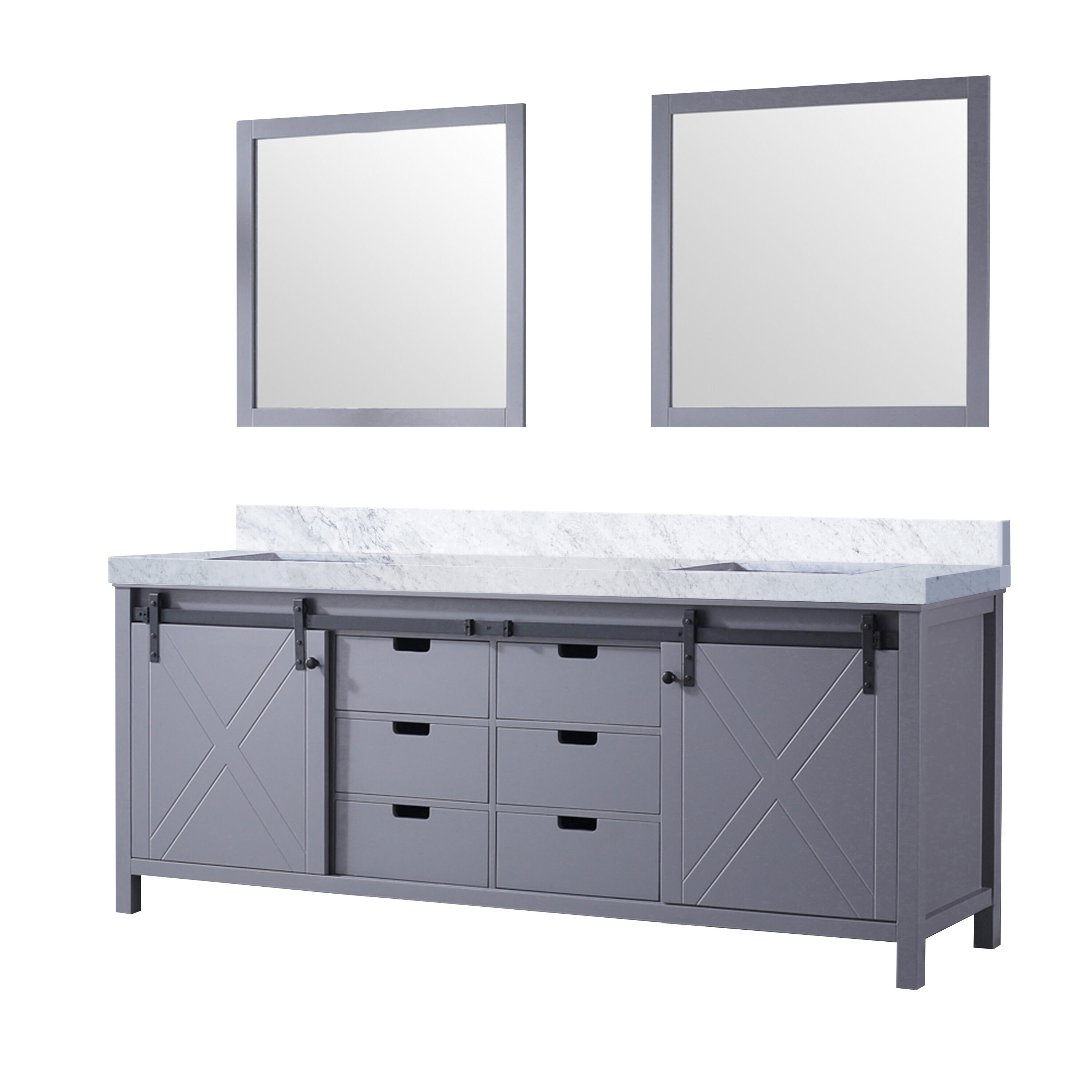 Lexora LM342284DBBSM34 Bath-Vanity-Combo - View #4