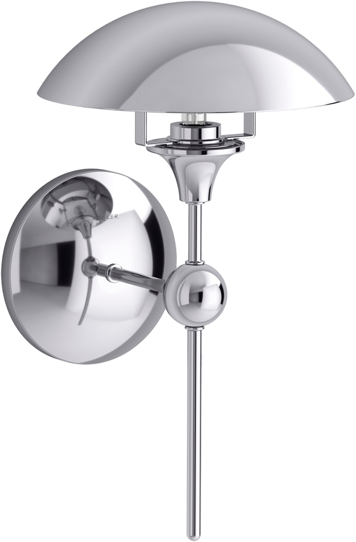 KOHLER Vorleigh 1-Light Gunmetal Wall Sconce