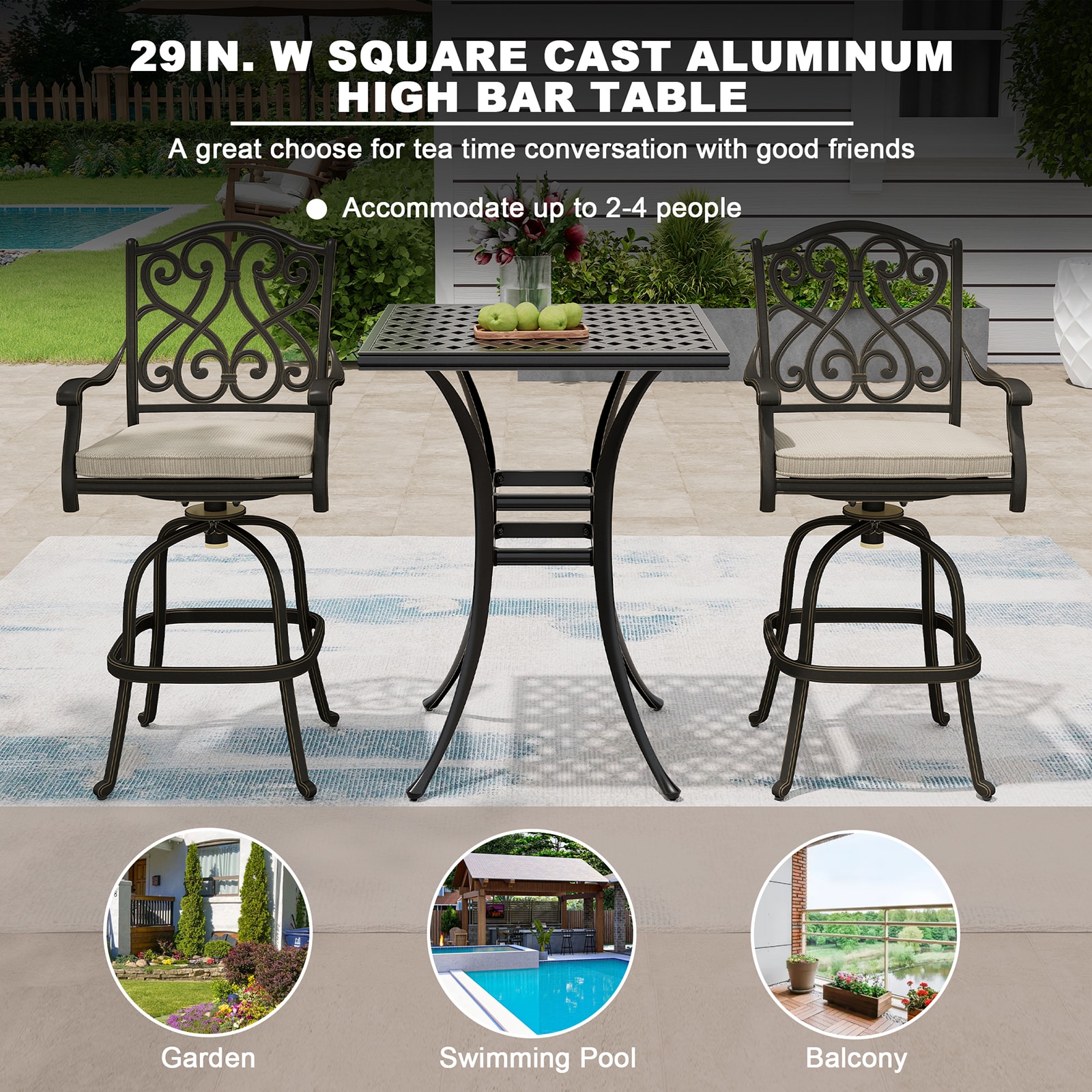 Mondawe MO-LD29FXDT Patio-Tables - View #7