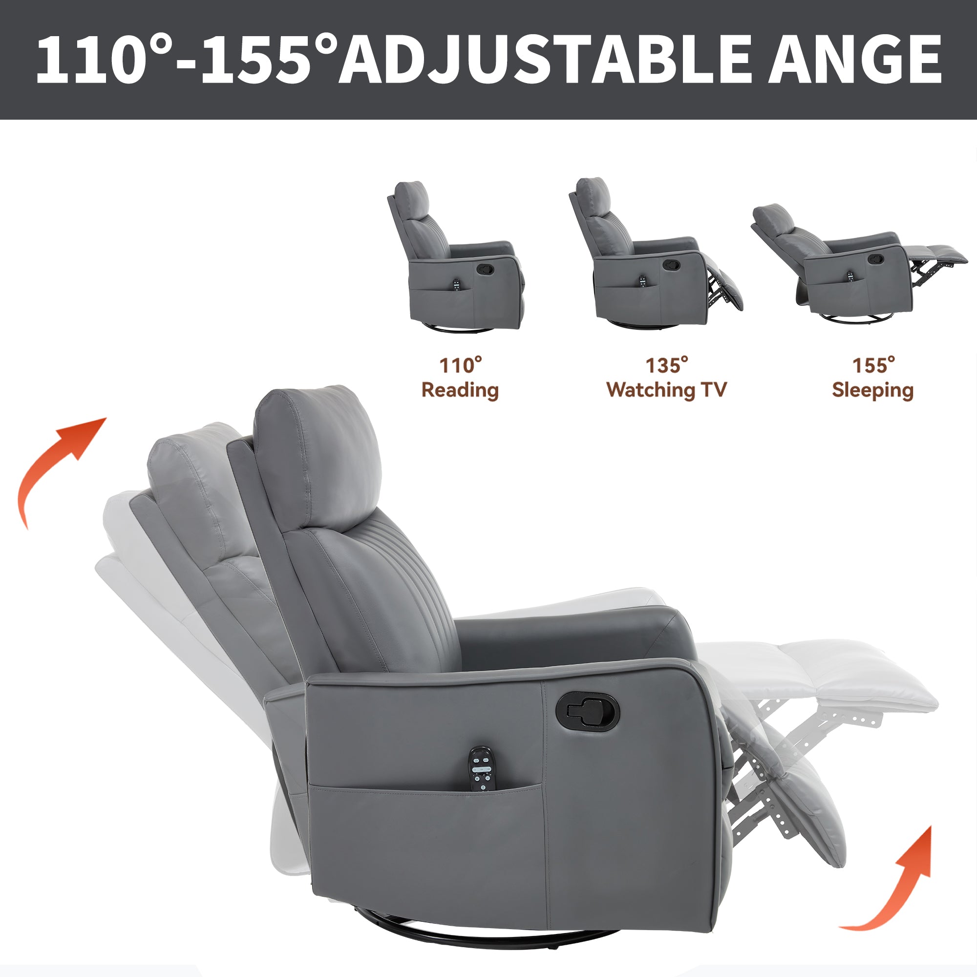 Boyel Living BL-CM825GN recliners - View #8