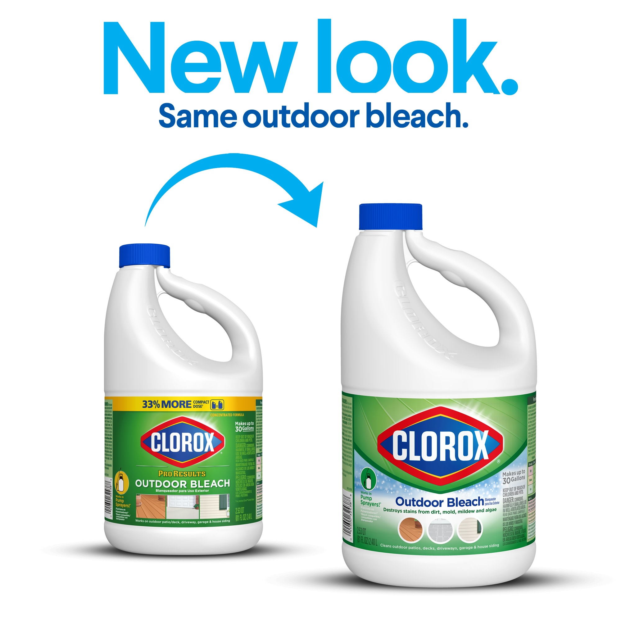 Clorox 81 oz. Concentrated Regular Disinfecting Liquid Bleach