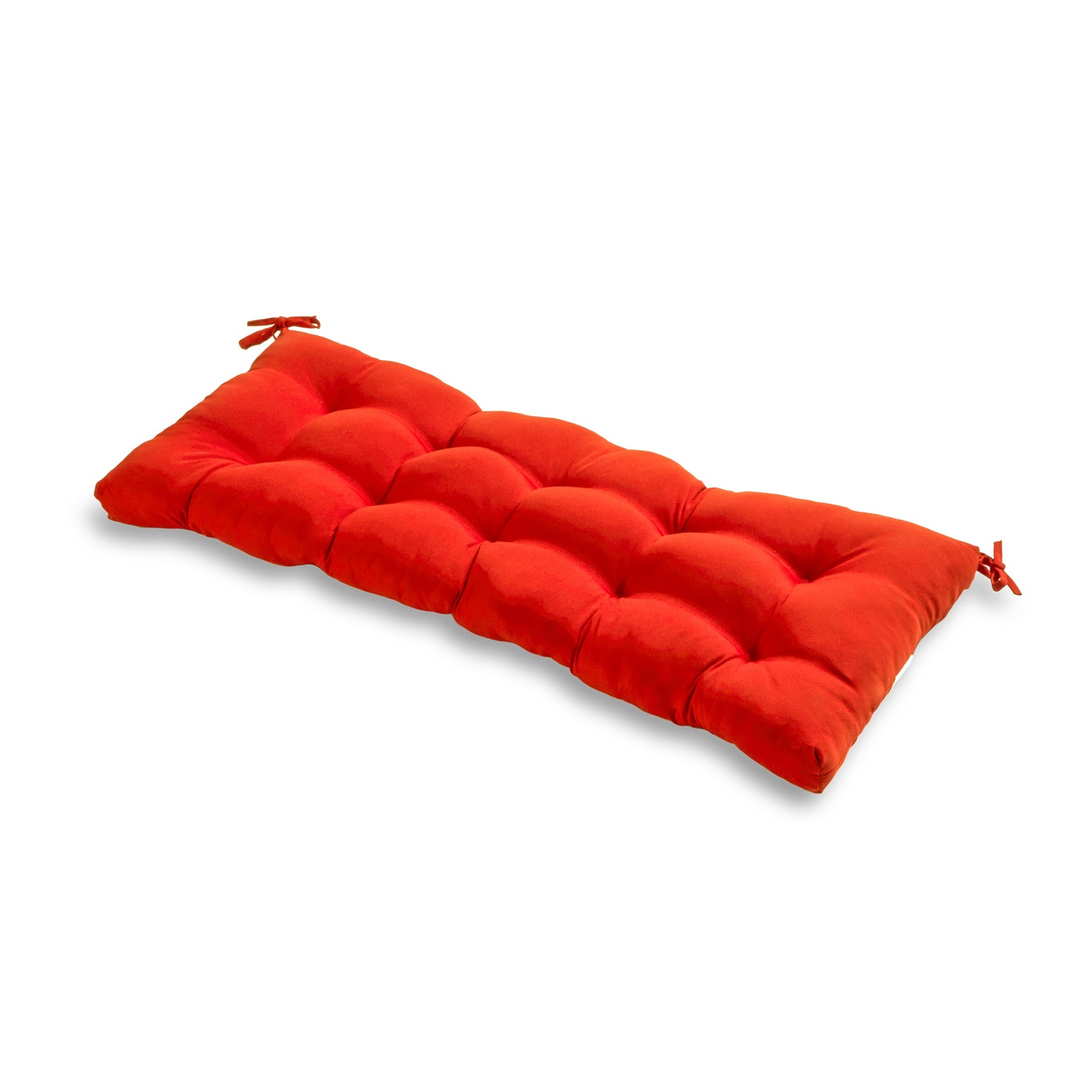 Greendale Home Fashions OC5812-SALSA 18-in x 51-in Salsa Patio bench cushion