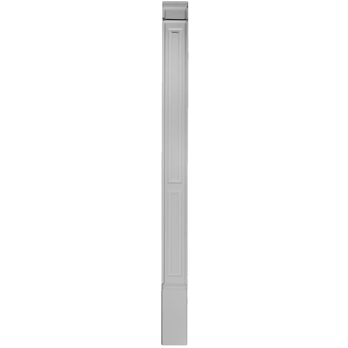 Ekena Millwork PIL07X90X02DP 7-in x 87-in Unfinished Polyurethane Pilaster Entry Door Casing Accent