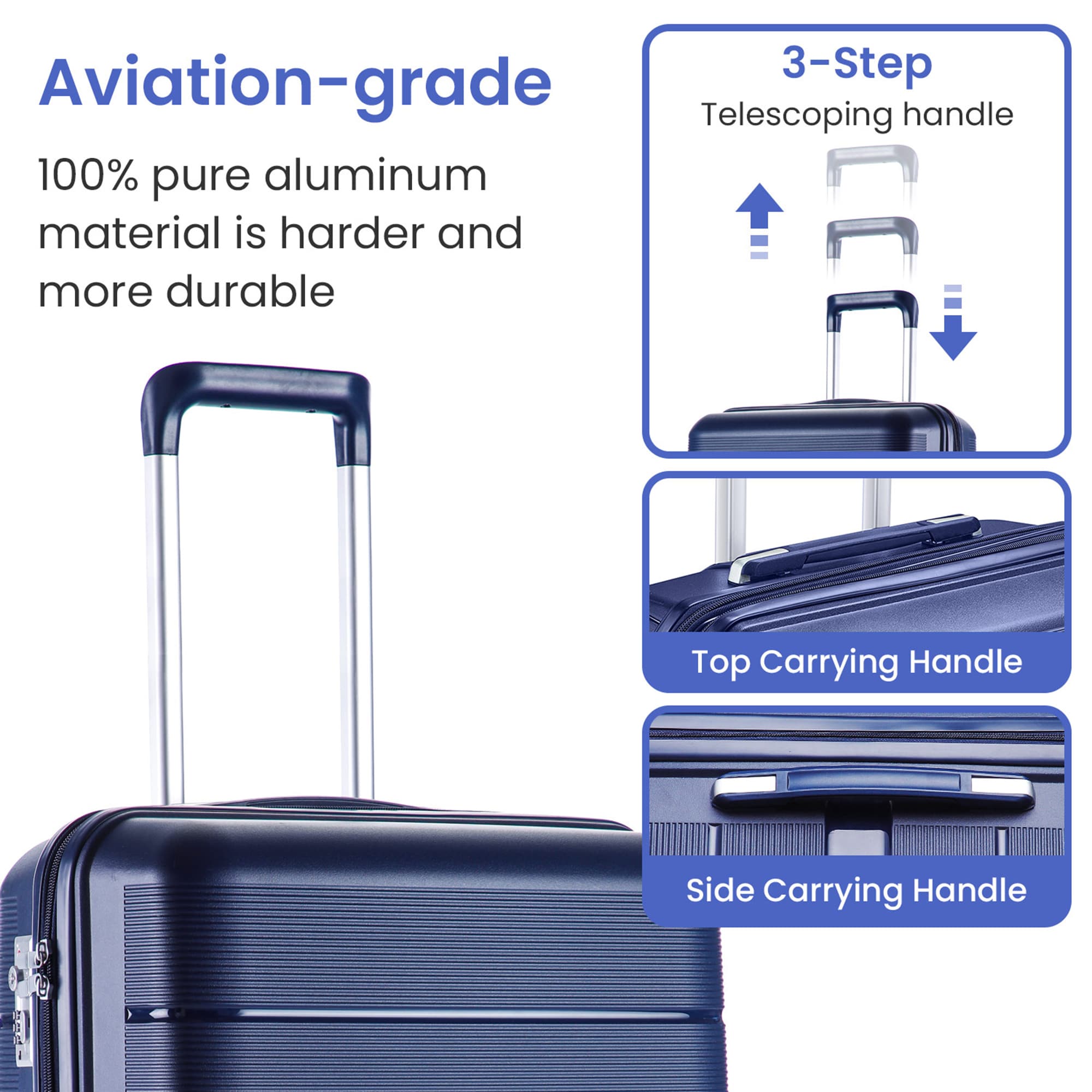SINOFURN SYD9400022BK Luggage-And-Luggage-Sets - View #8