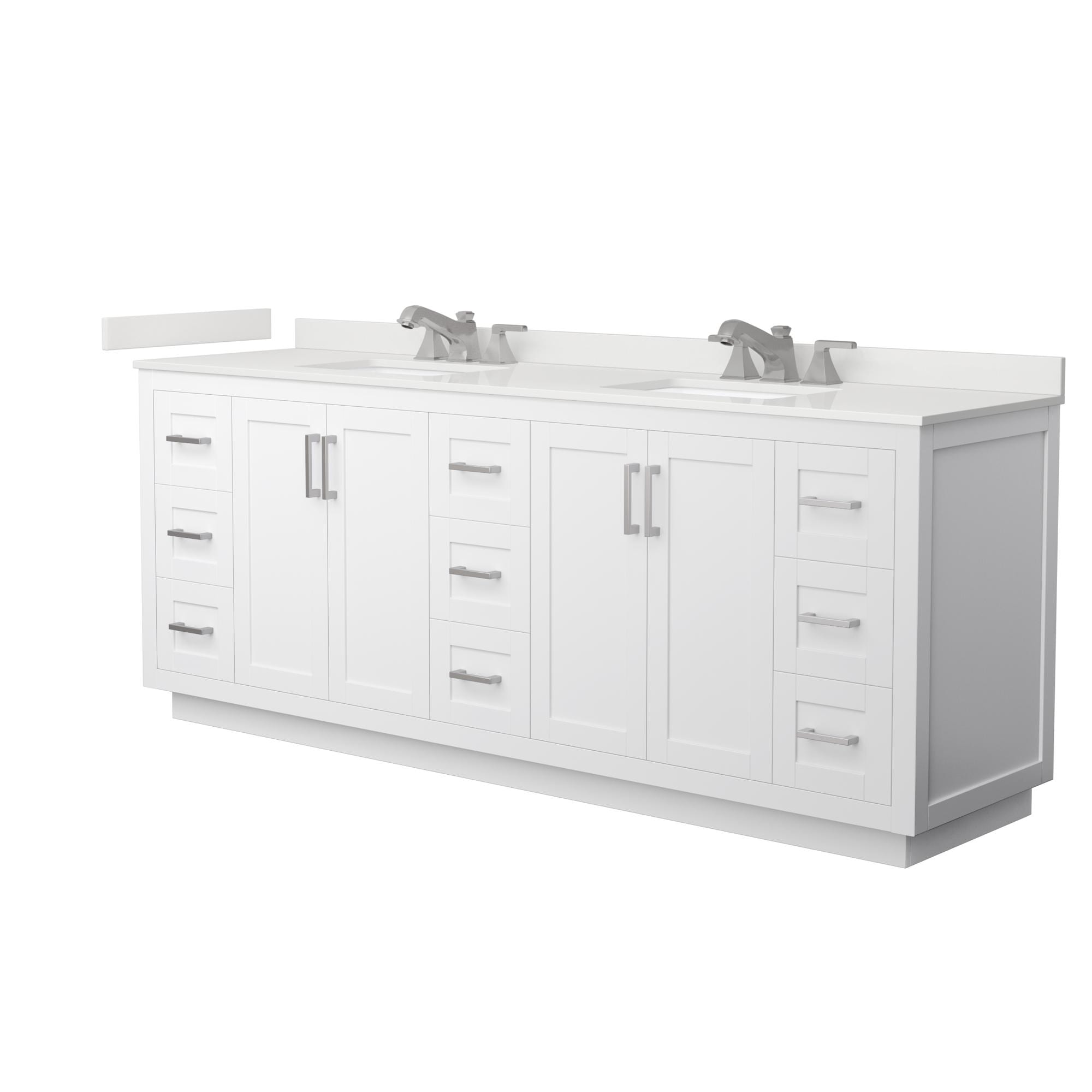 Wyndham Collection WCF292984DWHWQUS3MXX Bath-Vanity-Combo - View #2