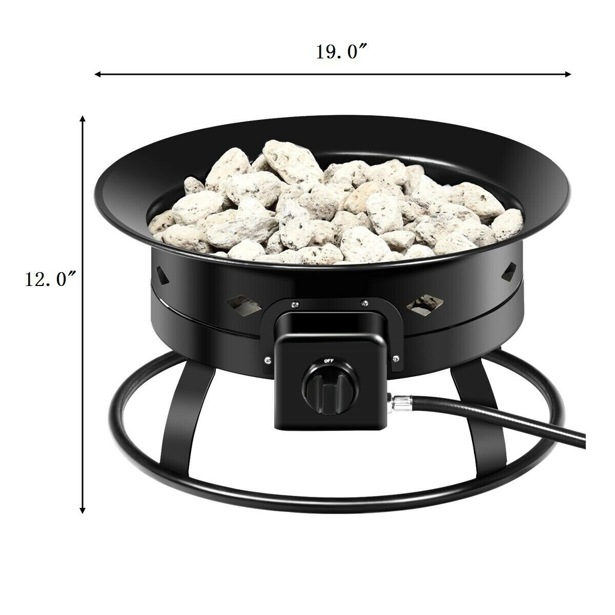  2FP-390 Outdoor-Gas-Firepits - View #8