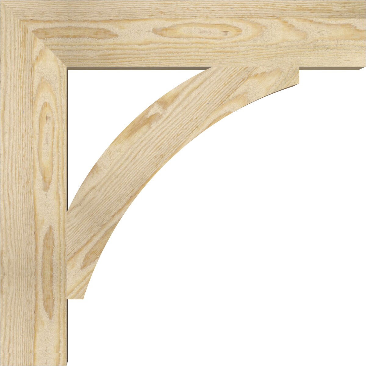 Ekena Millwork BKT04X22X22THR05RDF Exterior-Brackets-Braces - View #3