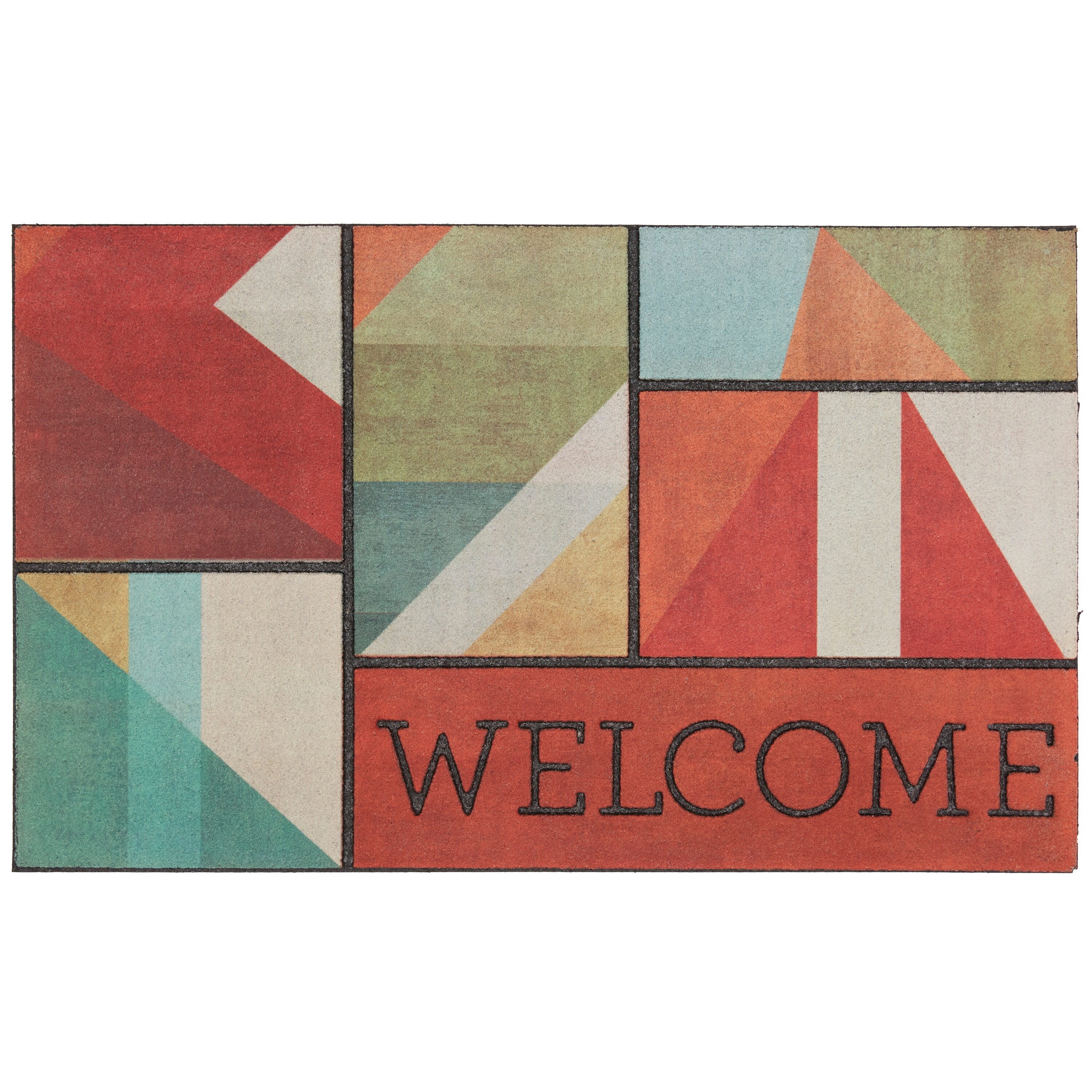 Mohawk Home 4816 18220 018030 2-ft x 3-ft Outdoor Decorative Door Mat
