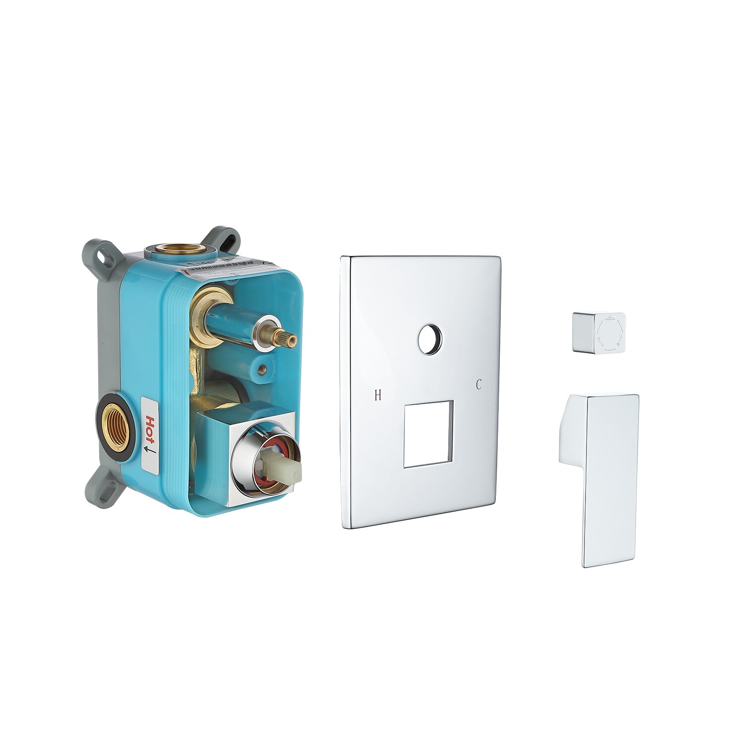 WELLFOR DB-BT3BN Tub-Shower-Faucets - View #4