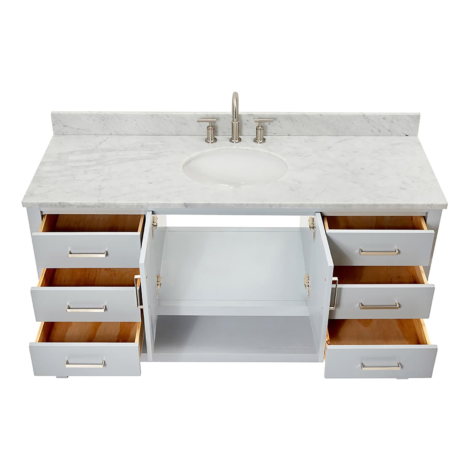 ARIEL S061SCW2OVOGRY Bath-Vanity-Combo - View #9