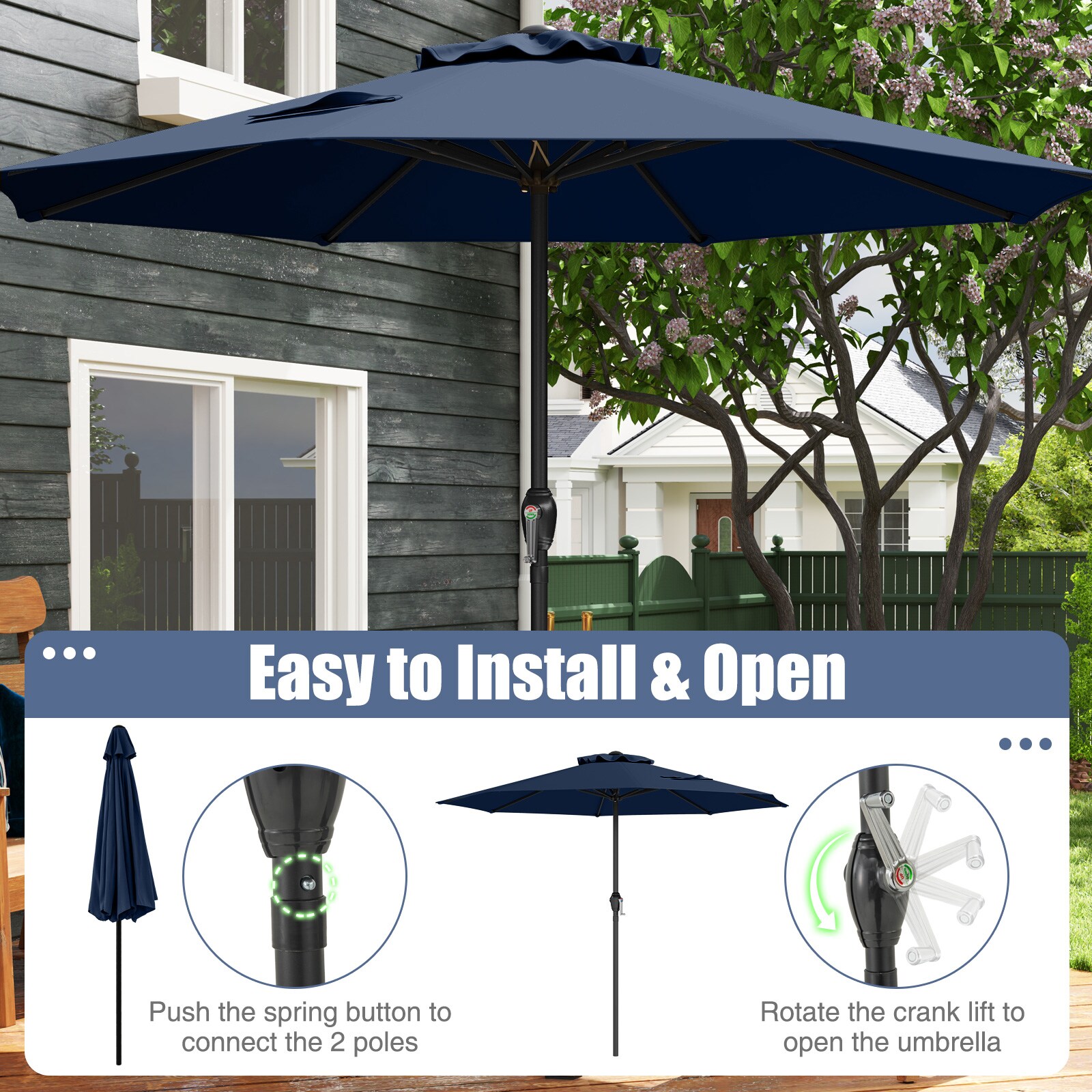 LIVIZA GIGT-004BK Umbrellas-2 - View #7