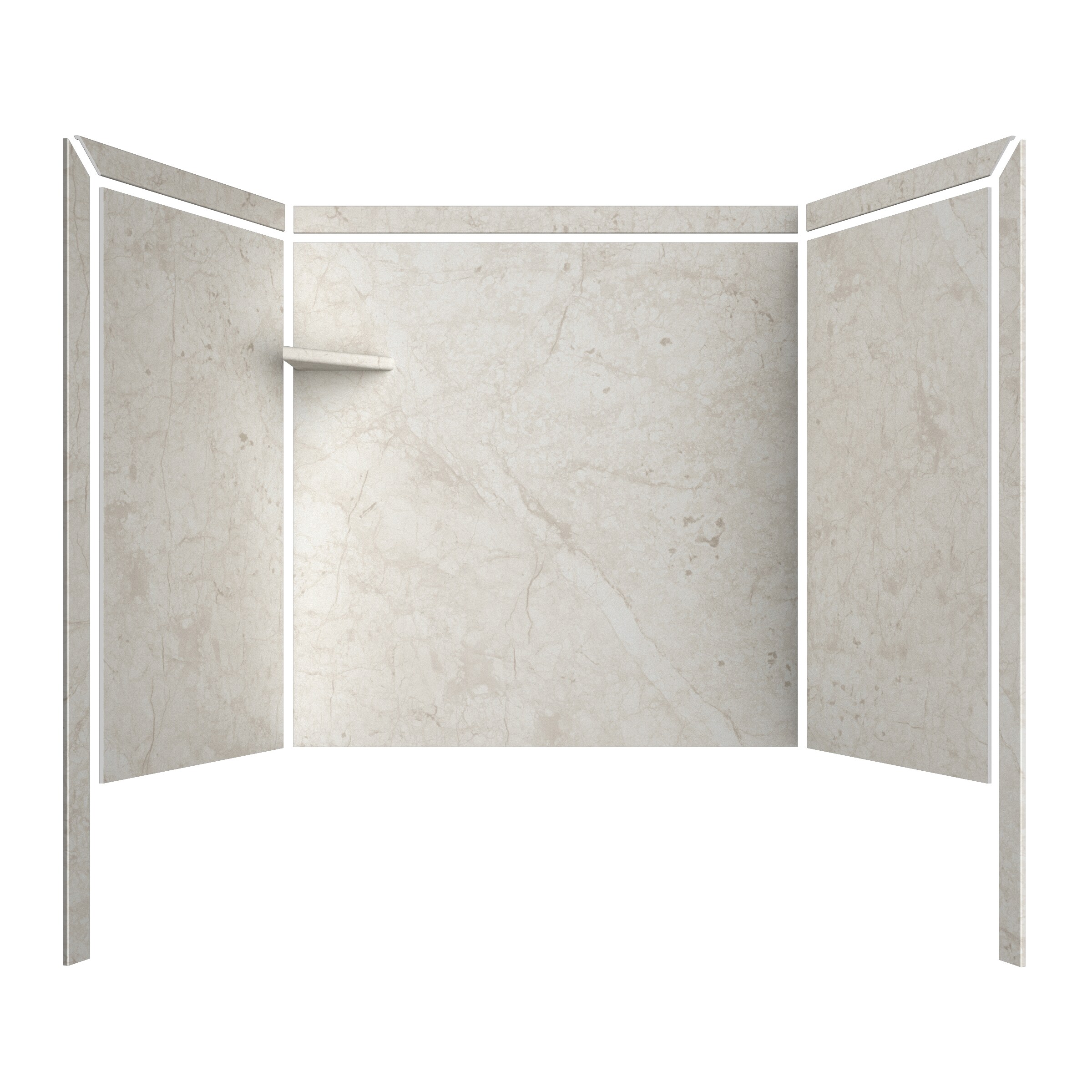 FlexStone TSK60326031BC Bathtub-Wall-Surrounds - View #3