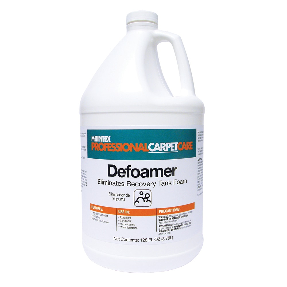 Pileup Defoamer Quick Foam Eliminator Carpet Cleaner - 1 Gallon