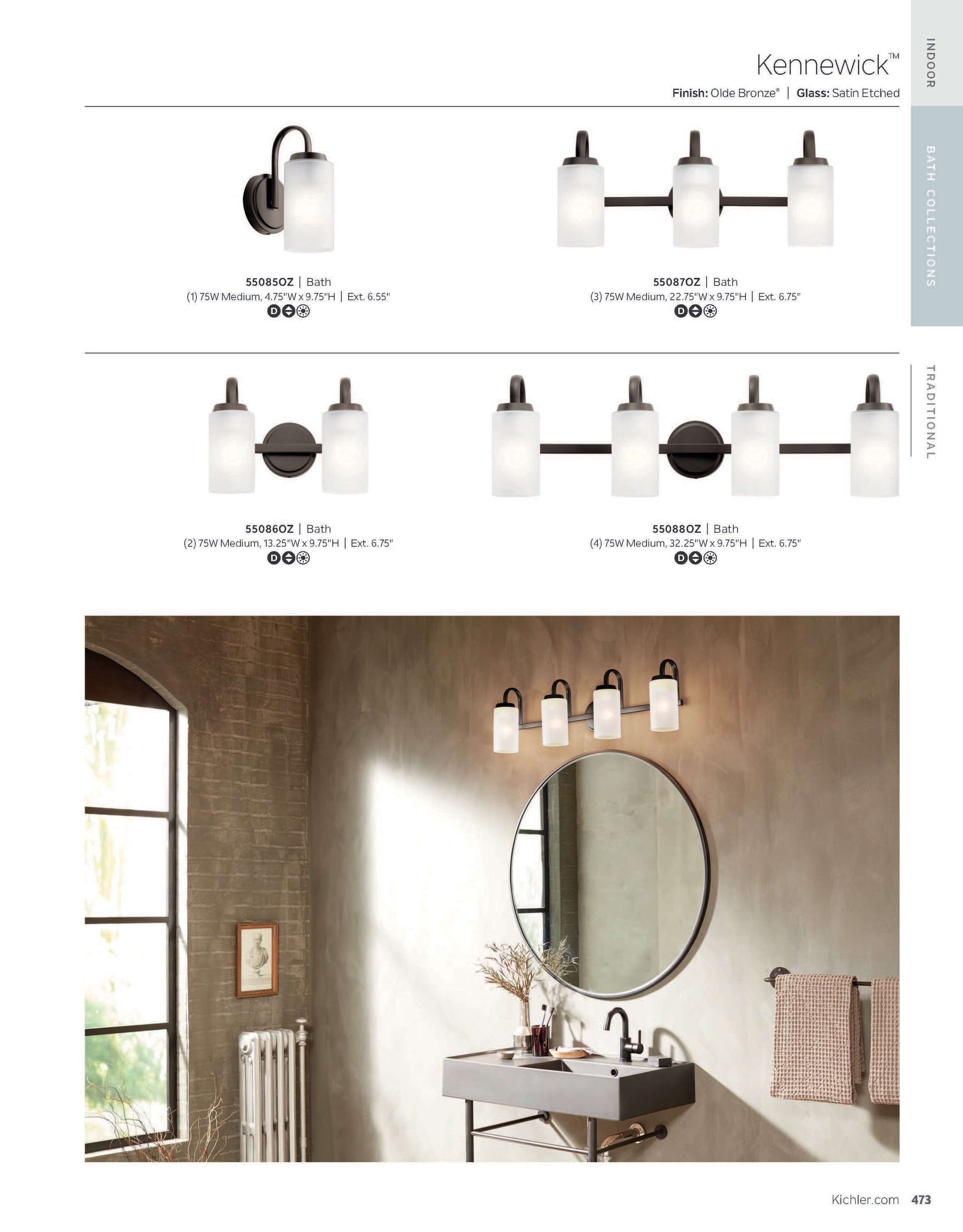 Kichler 55086BK b089995 - View #10