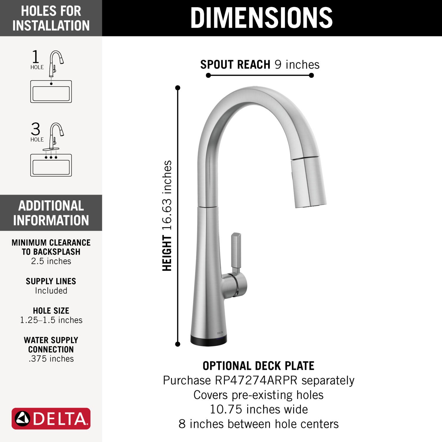 Delta 9191T-AR-PR-DST Kitchen-Faucets - View #5