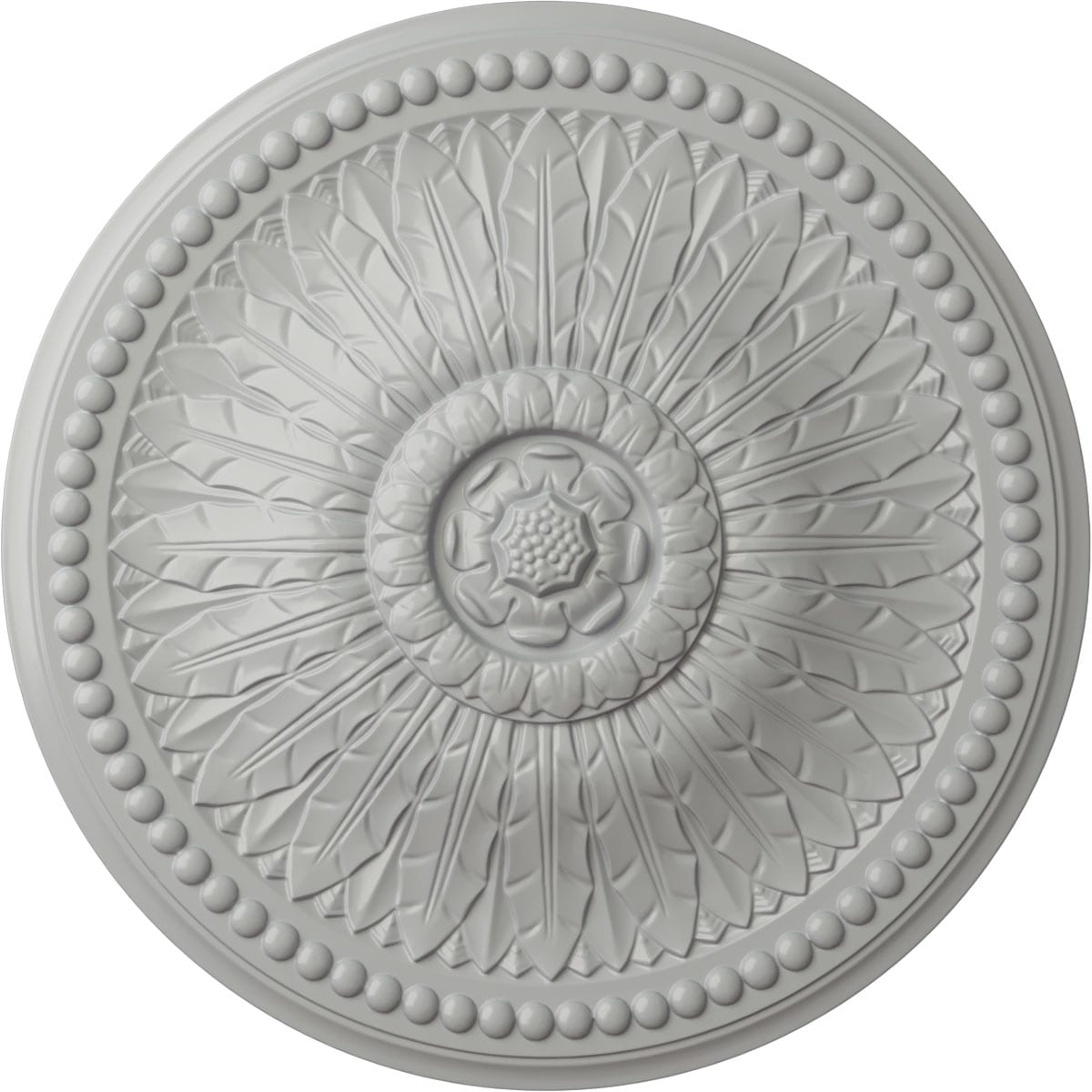 Ekena Millwork CM29SPFRF Springtime 29.375-in W x 29.375-in L Frost Polyurethane Ceiling Medallion