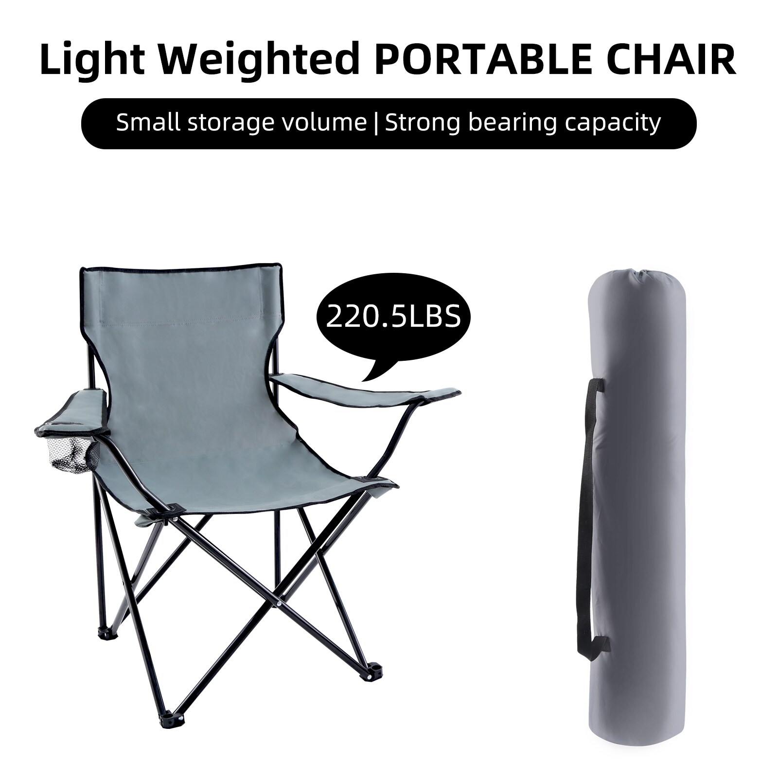 Sunrinx MG63-6-CP Beach-Camping-Chairs - View #8