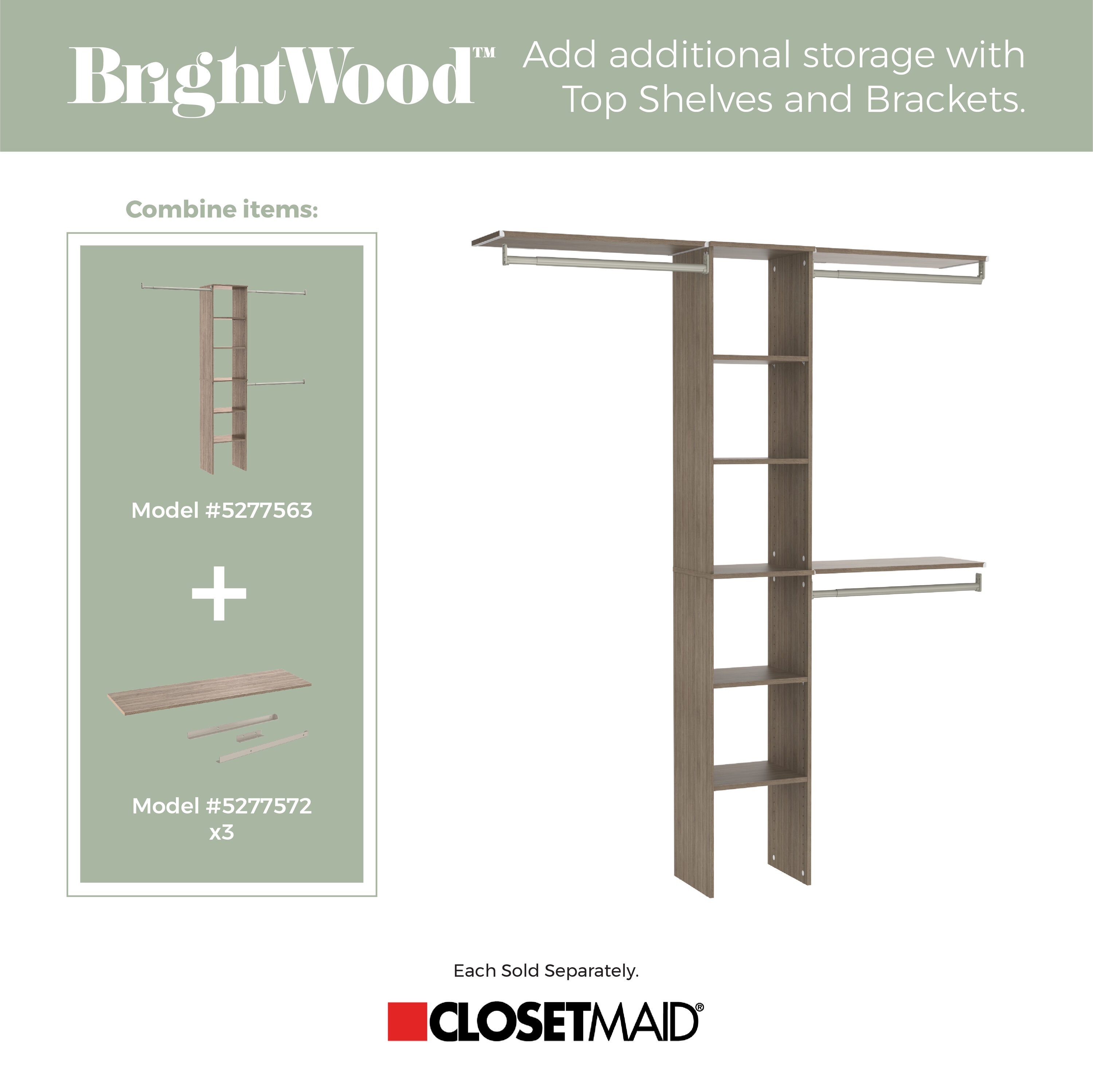 ClosetMaid 10000-02637 Wood-Closet-Kits - View #13