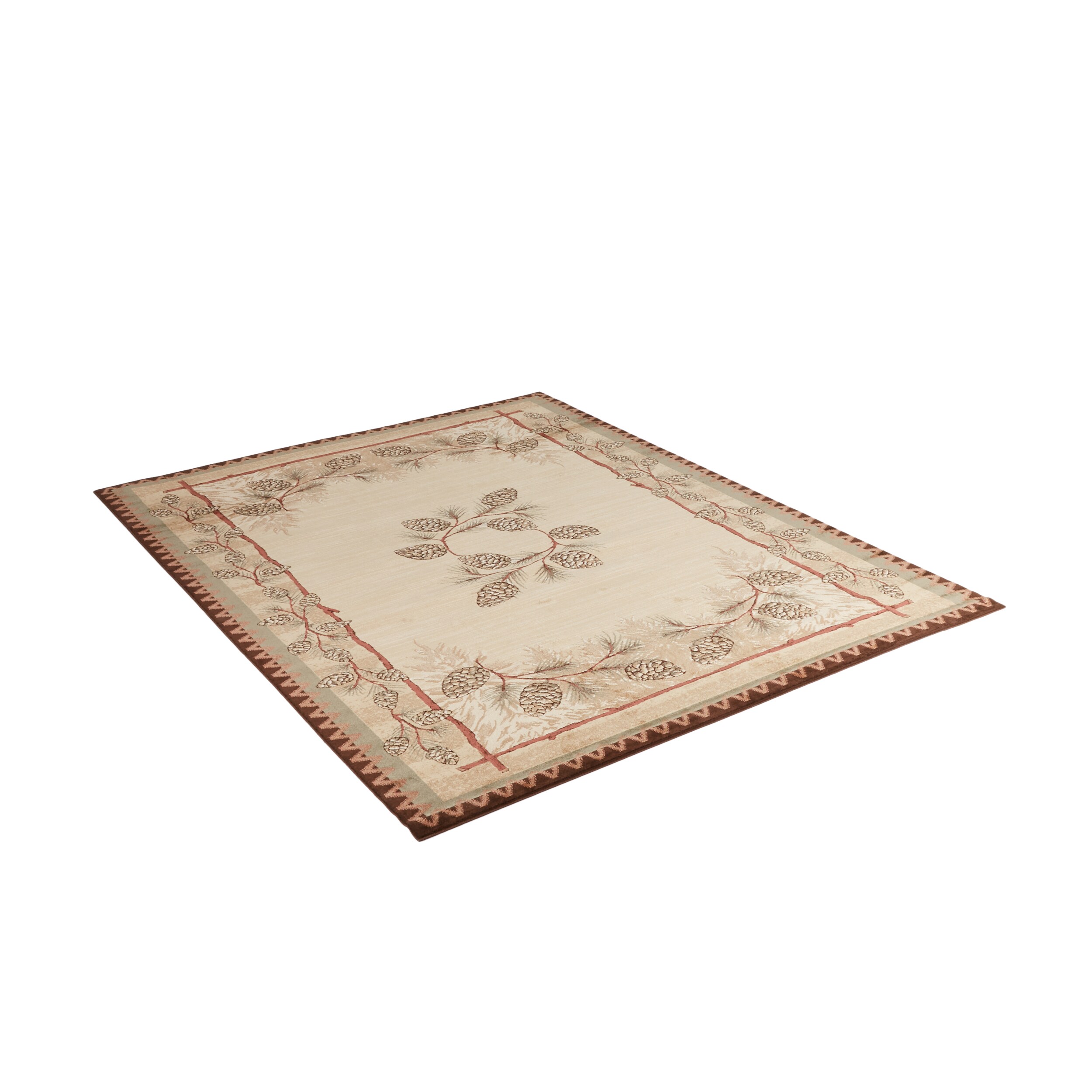 Lodge Design Boots and Cowboy Beige Area Rug (7'6.75 x 10'5) - 7'6 x 10'6  - Bed Bath & Beyond - 14522282