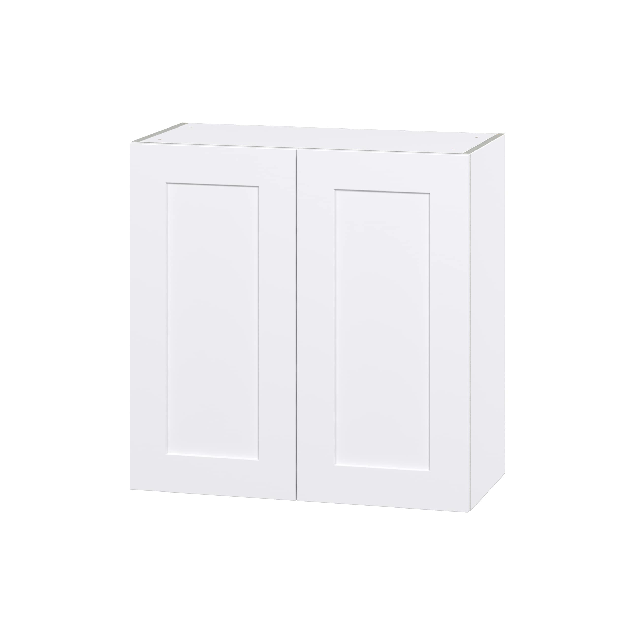 Hugo&Borg DSW3030-JO Jolie 30-in W x 30-in H x 14-in D Warm White Wall Fully assembled Cabinet (Flat Panel Shaker)