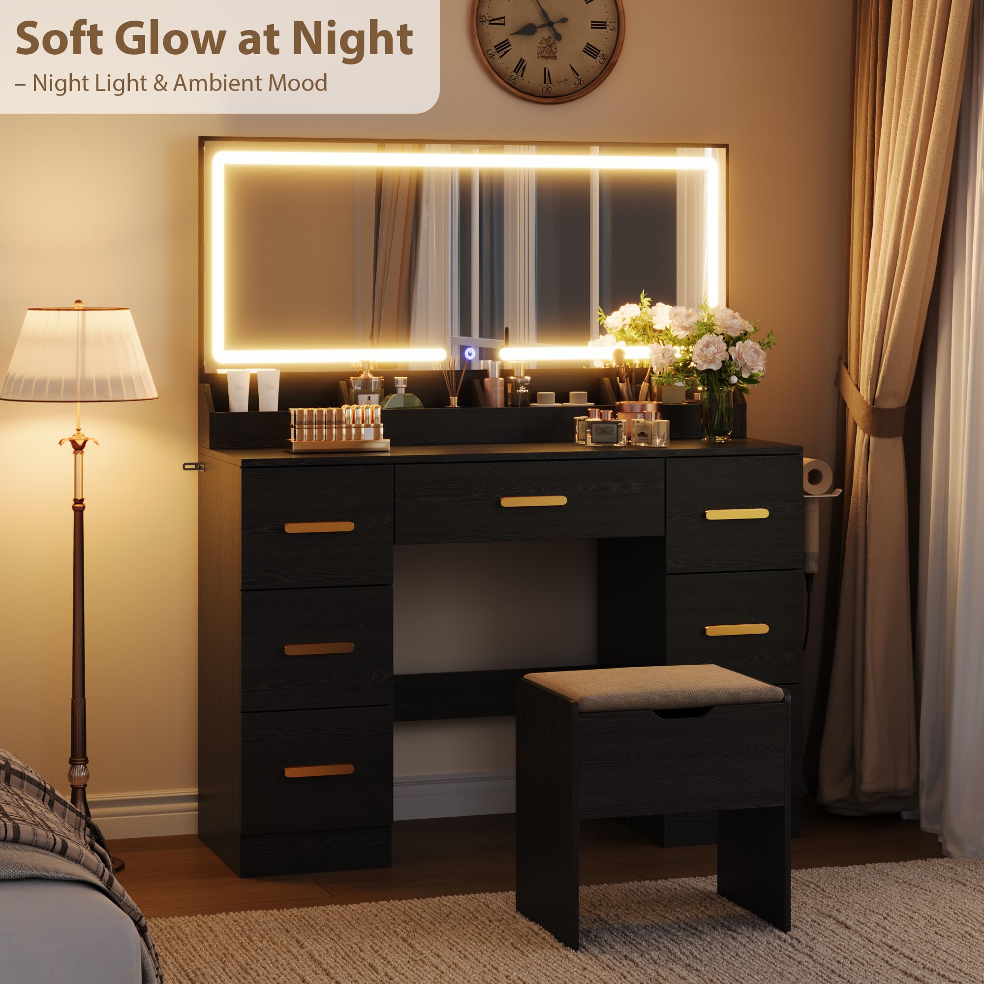 Garvee TCBIPOVVPZC64 Bedroom-Vanities - View #7
