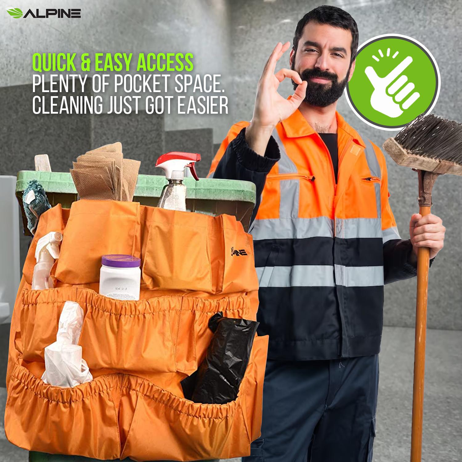 Alpine Industries ALP4777-1-2PK Trash-Can-Dollies - View #4