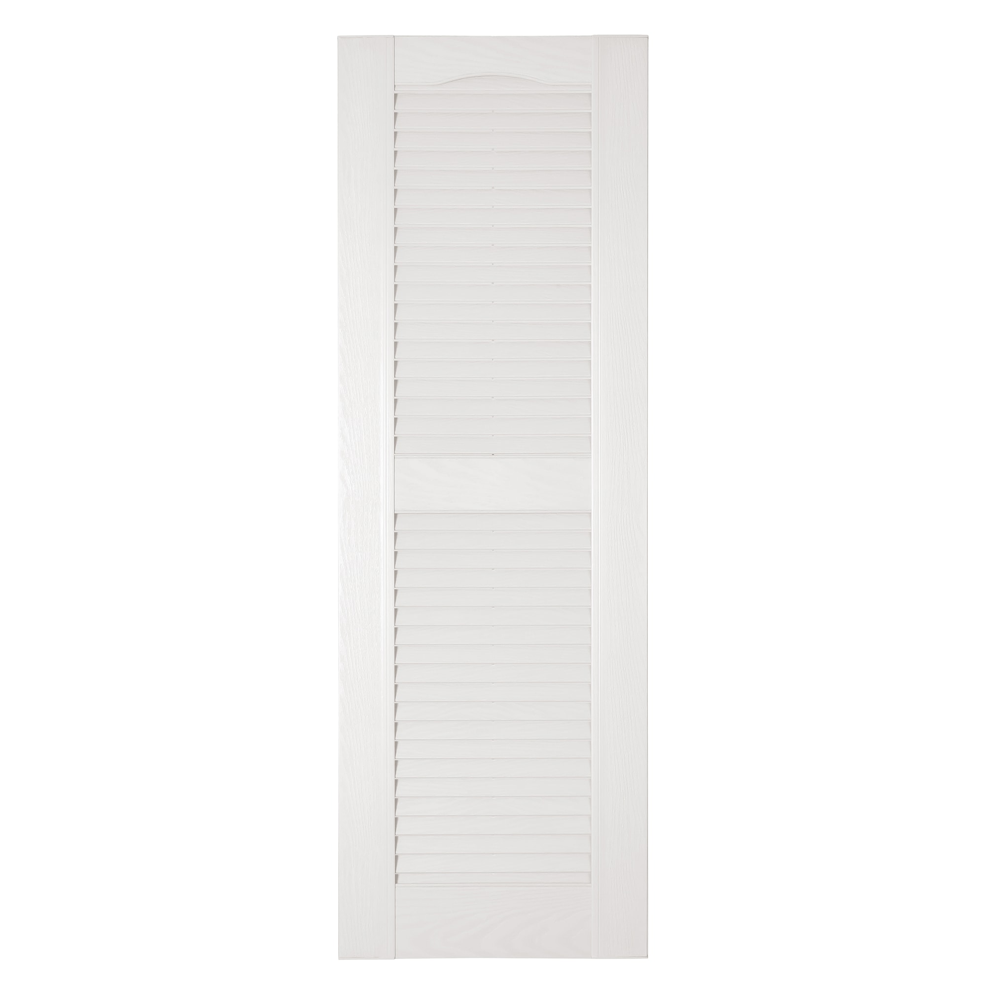 RELIABILT LVRCT1670049 16.25-in W x 70-in H PAINTABLE Paintable Louvered Polystyrene 2 -Pack )