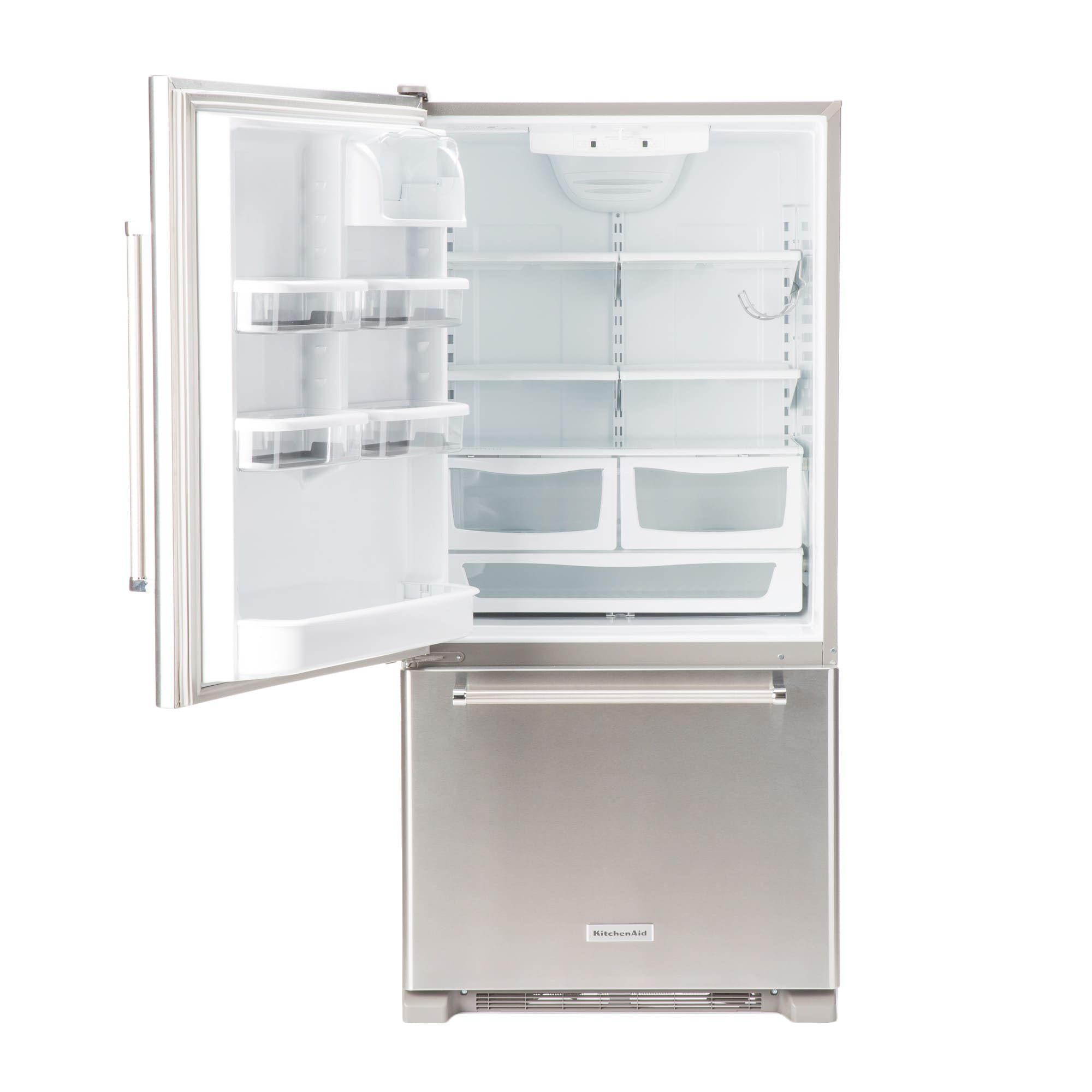 KitchenAid® 18.67 Cu. Ft. Stainless Steel Bottom Freezer