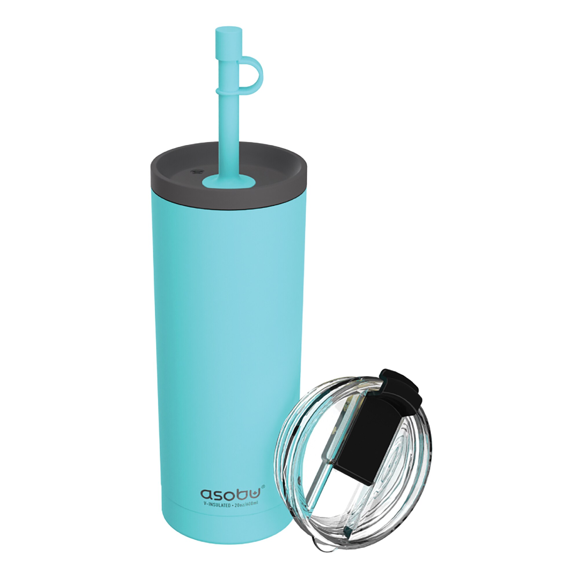 ASOBU ADNAICT200TEAL 20 -fl oz Stainless steel Insulated Tumbler - Turquoise